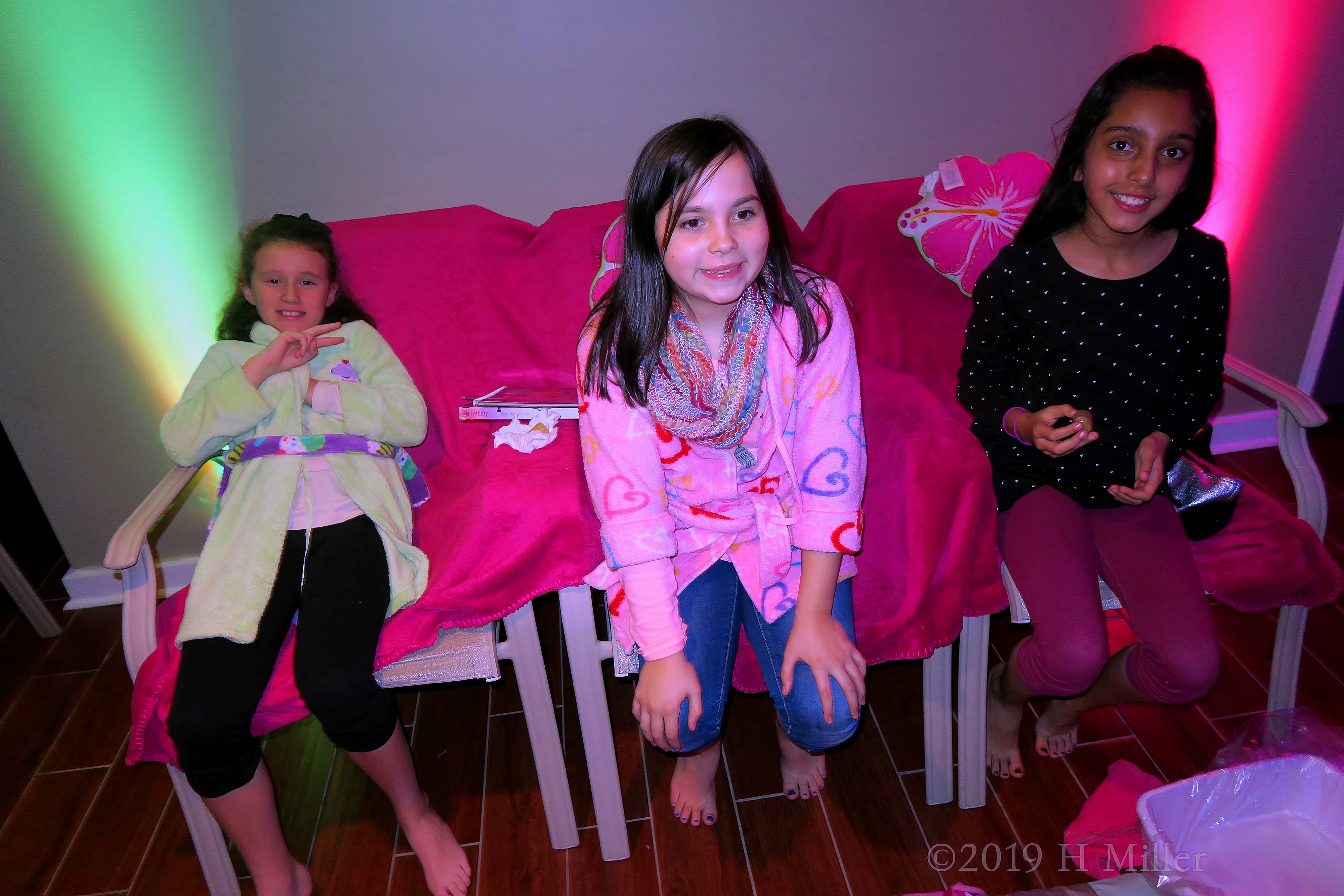 Guests Are Excited To Start The Kids Pedicure Guests Are Excited To Start The Kids Pedicure