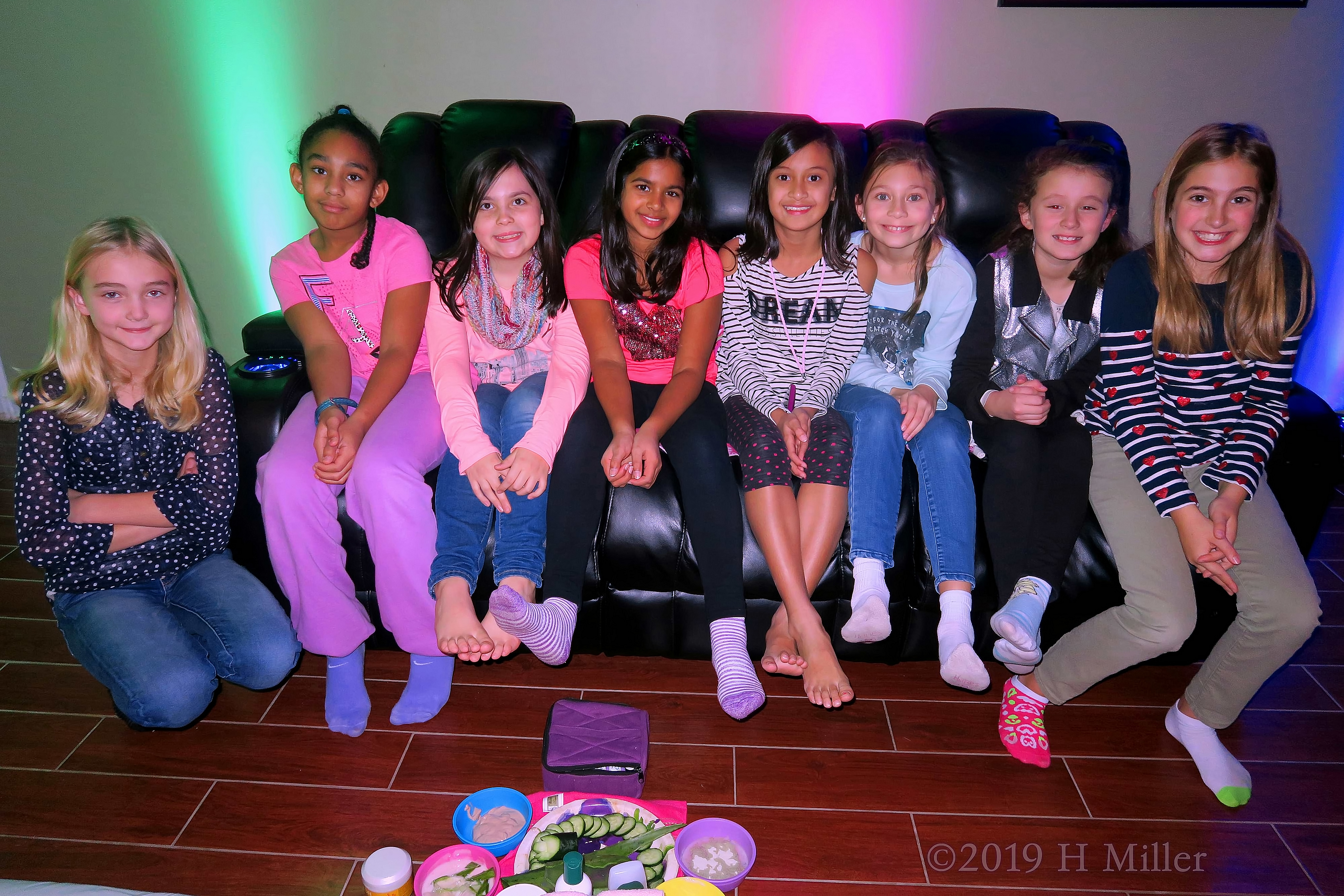 Happy Guests At The Spa Birthday Party Happy Guests At The Spa Birthday Party