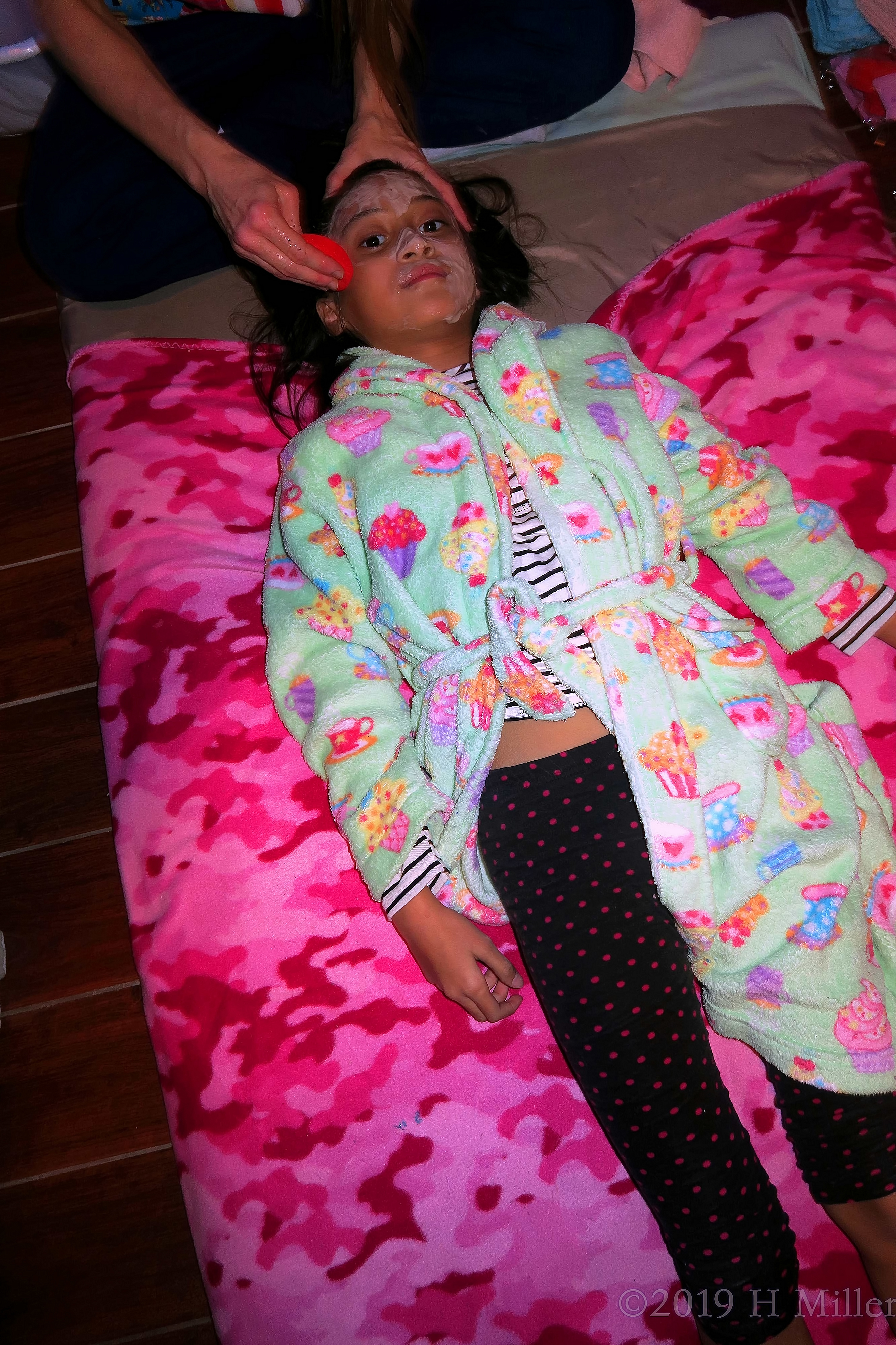 Isabelle Is Having A Great Time During Facials For Kids Isabelle Is Having A Great Time During Facials For Kids