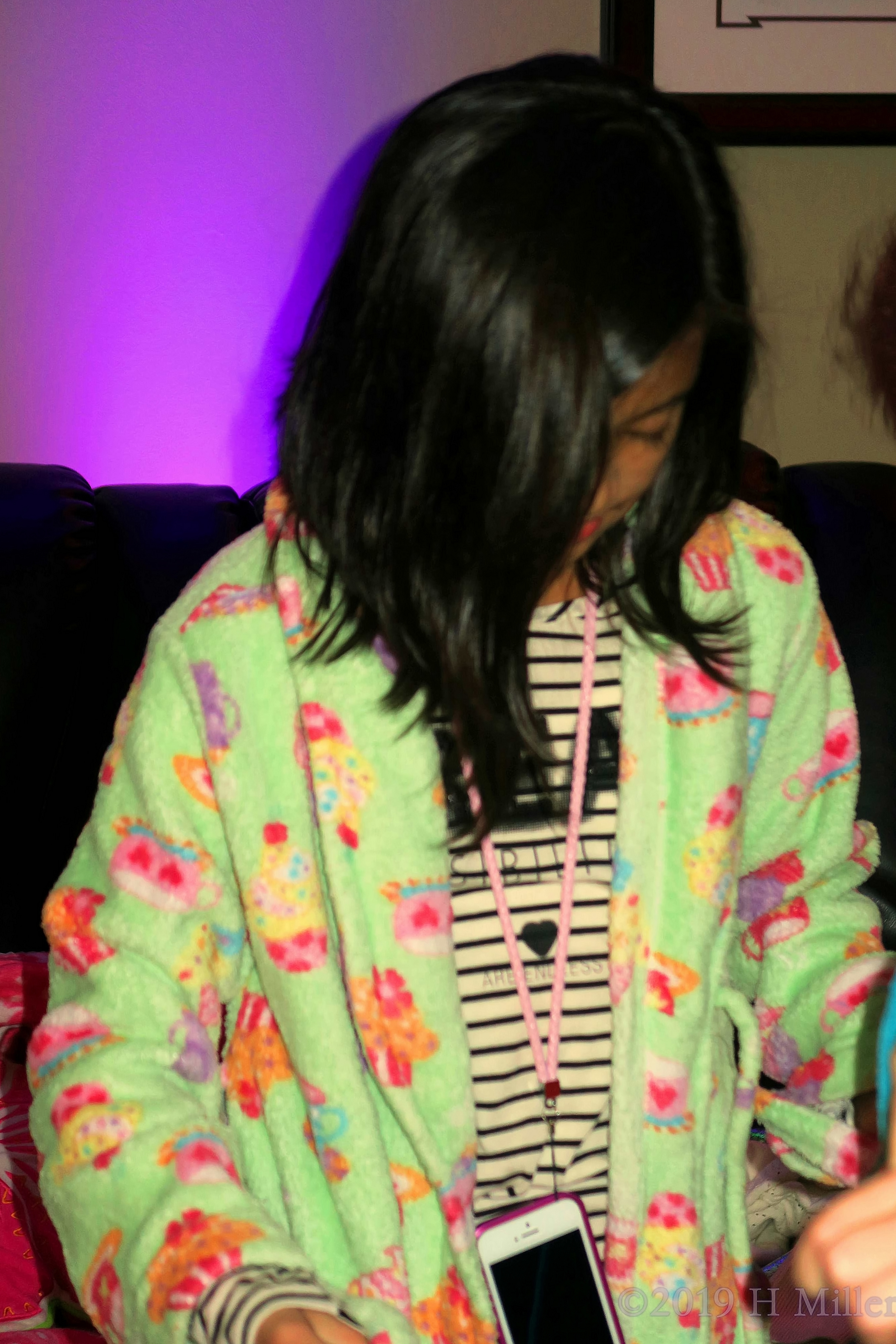 Isabelle Is Trying Out Her Spa Robe Isabelle Is Trying Out Her Spa Robe