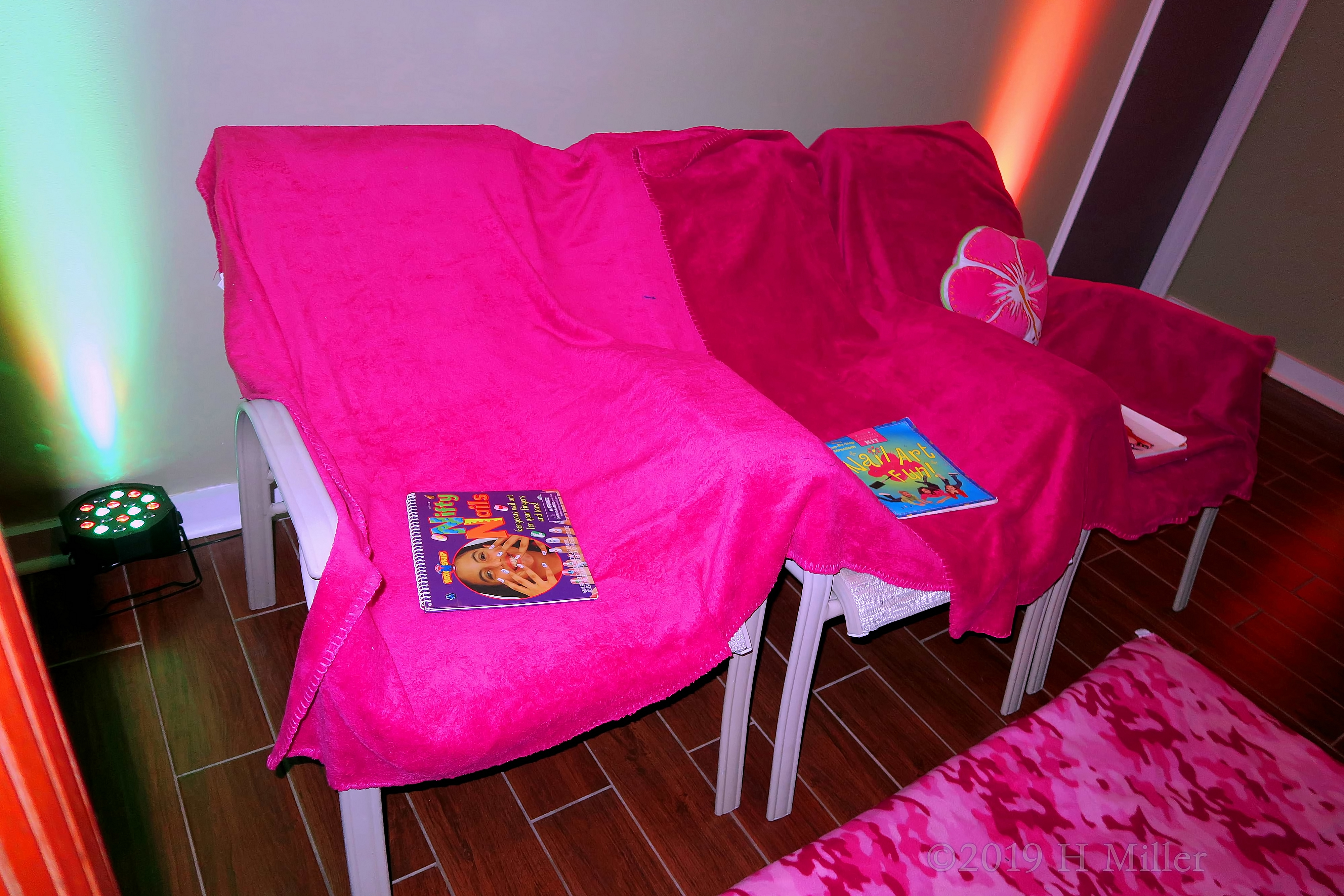 Nail Art Books At The Girls Spa Area Nail Art Books At The Girls Spa Area