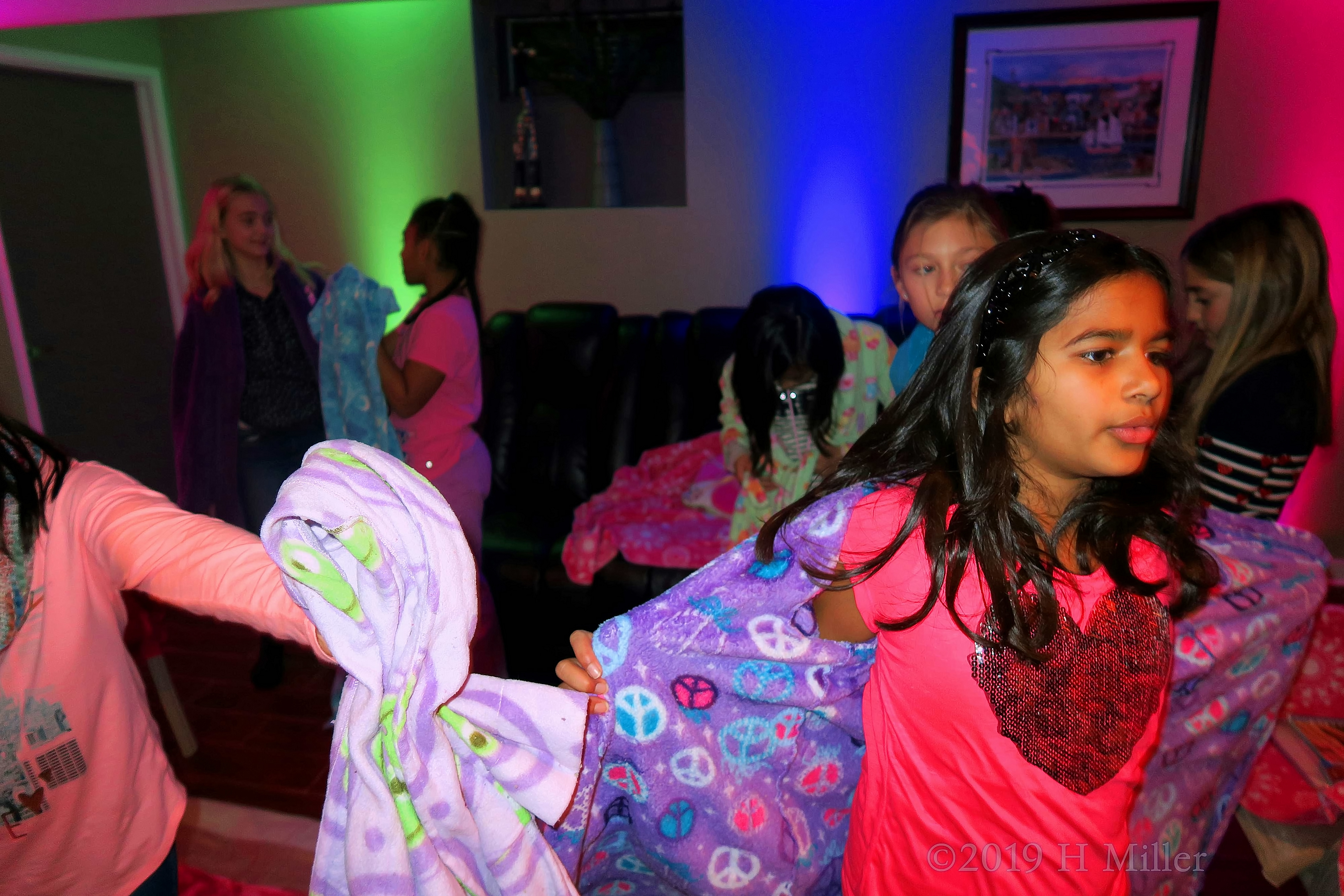 She Is Trying Out Her Spa Robe She Is Trying Out Her Spa Robe