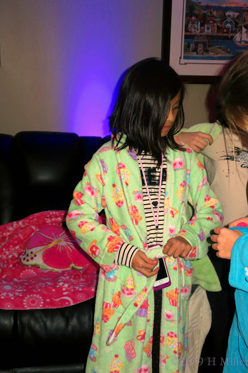 Birthday Girl In Her Spa Robe Birthday Girl In Her Spa Robe