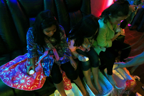 Girls Are Getting Their Pedicure Girls Are Getting Their Pedicure