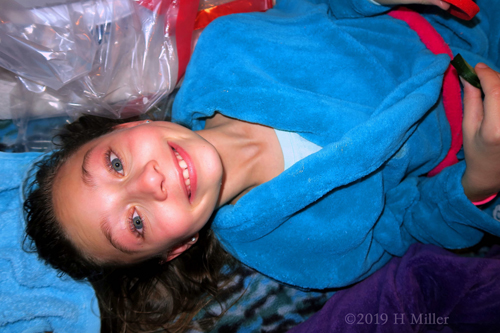 She Is Super Excited To Try Her Facial For Kids! She Is Super Excited To Try Her Facial For Kids!