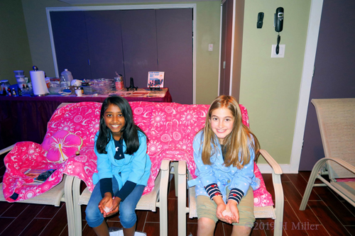 They Are So Excited To Start Their Pedicure For Girls They Are So Excited To Start Their Pedicure For Girls