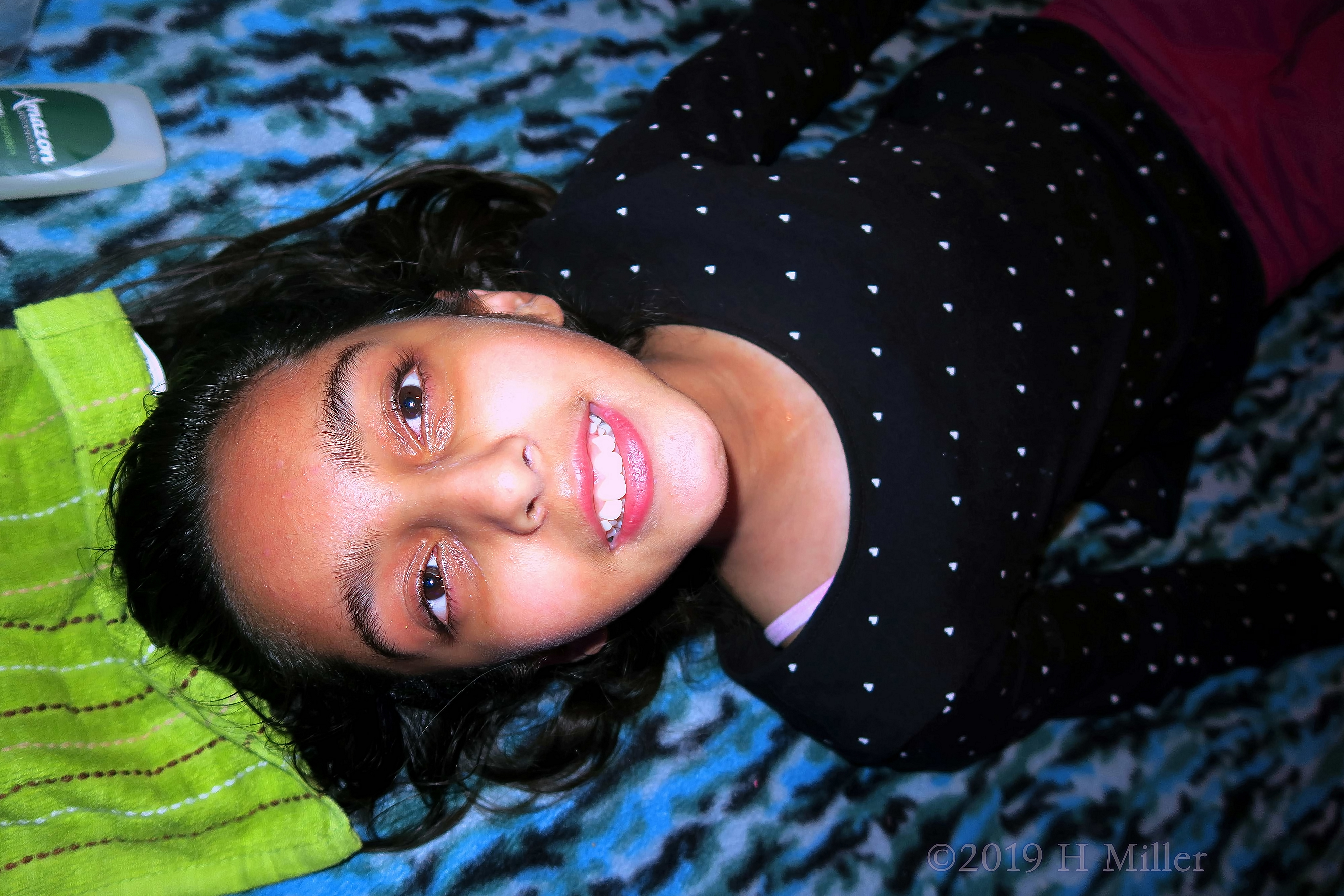 Excited To Start Her Facial For Girls At The Spa Birthday Party Excited To Start Her Facial For Girls At The Spa Birthday Party