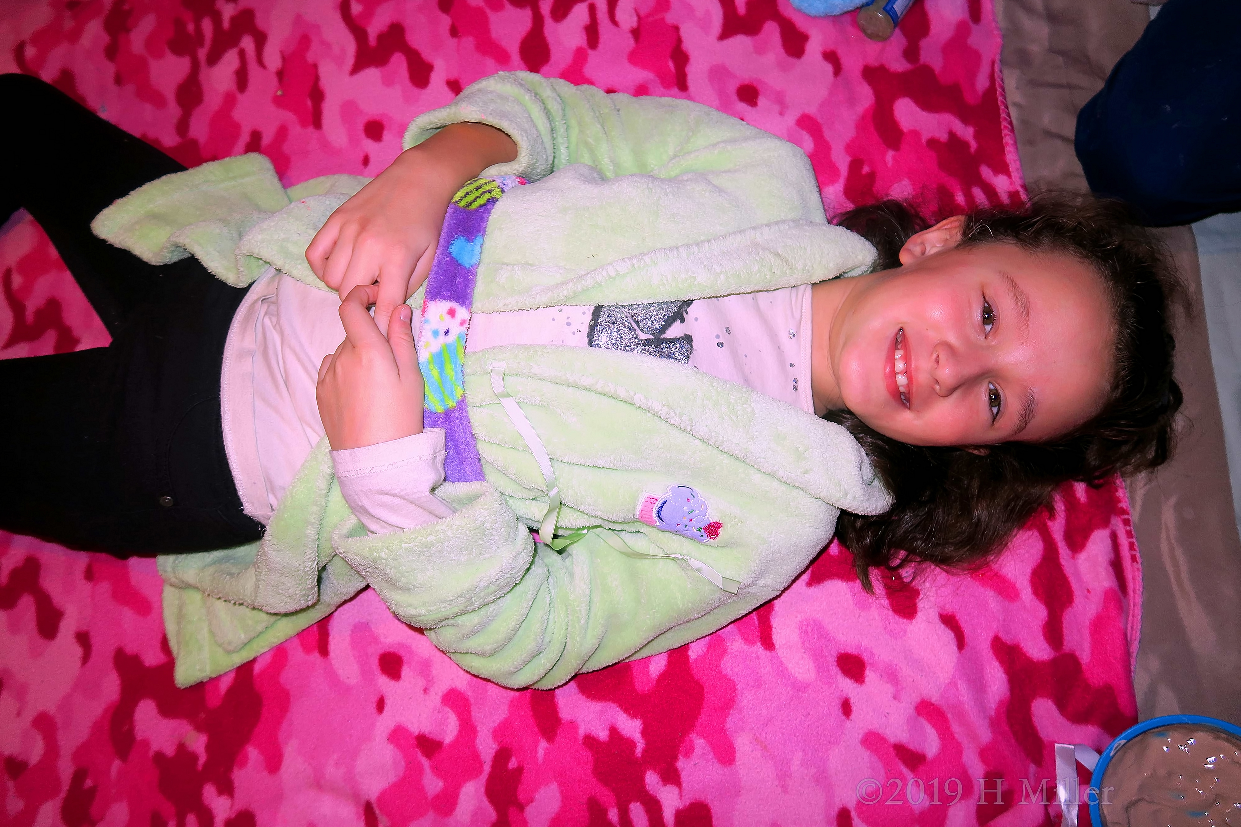 Guest Smiling Before Kids Facials On The Mat Guest Smiling Before Kids Facials On The Mat