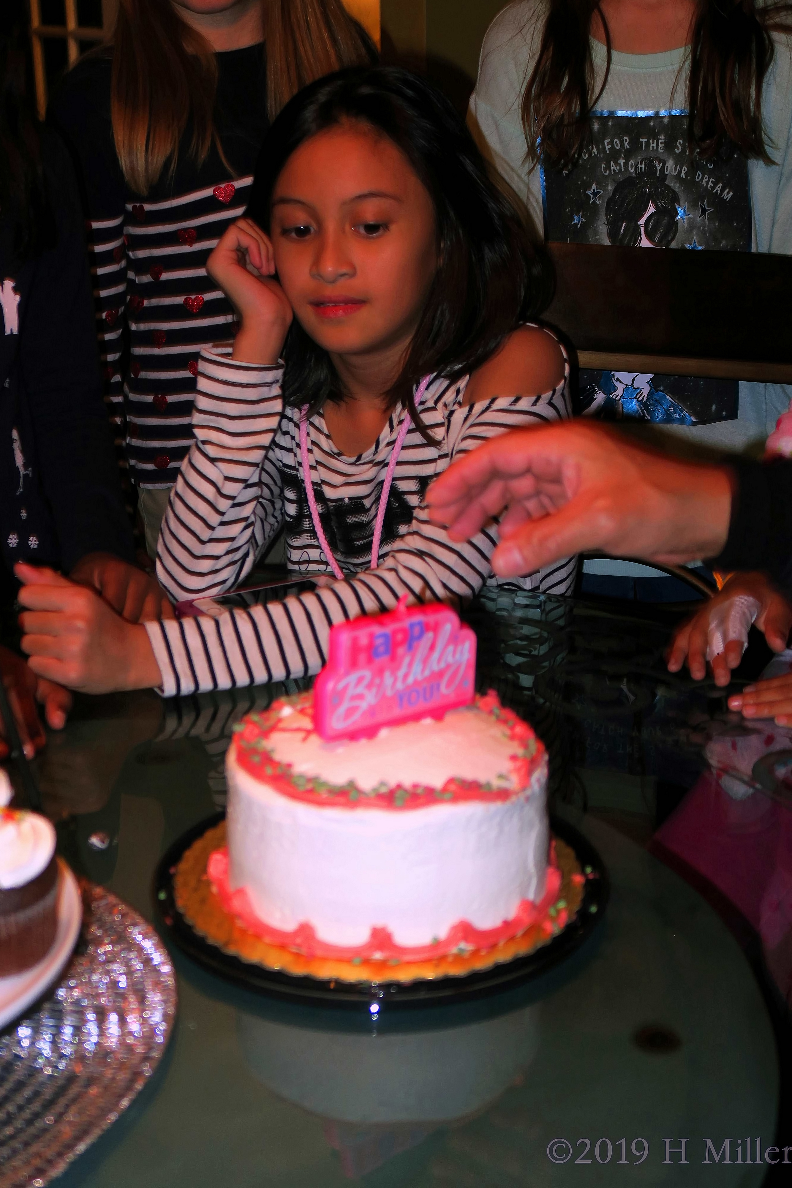 Removing The Candle From The Cake. Almost Ready To Eat! Removing The Candle From The Cake. Almost Ready To Eat!