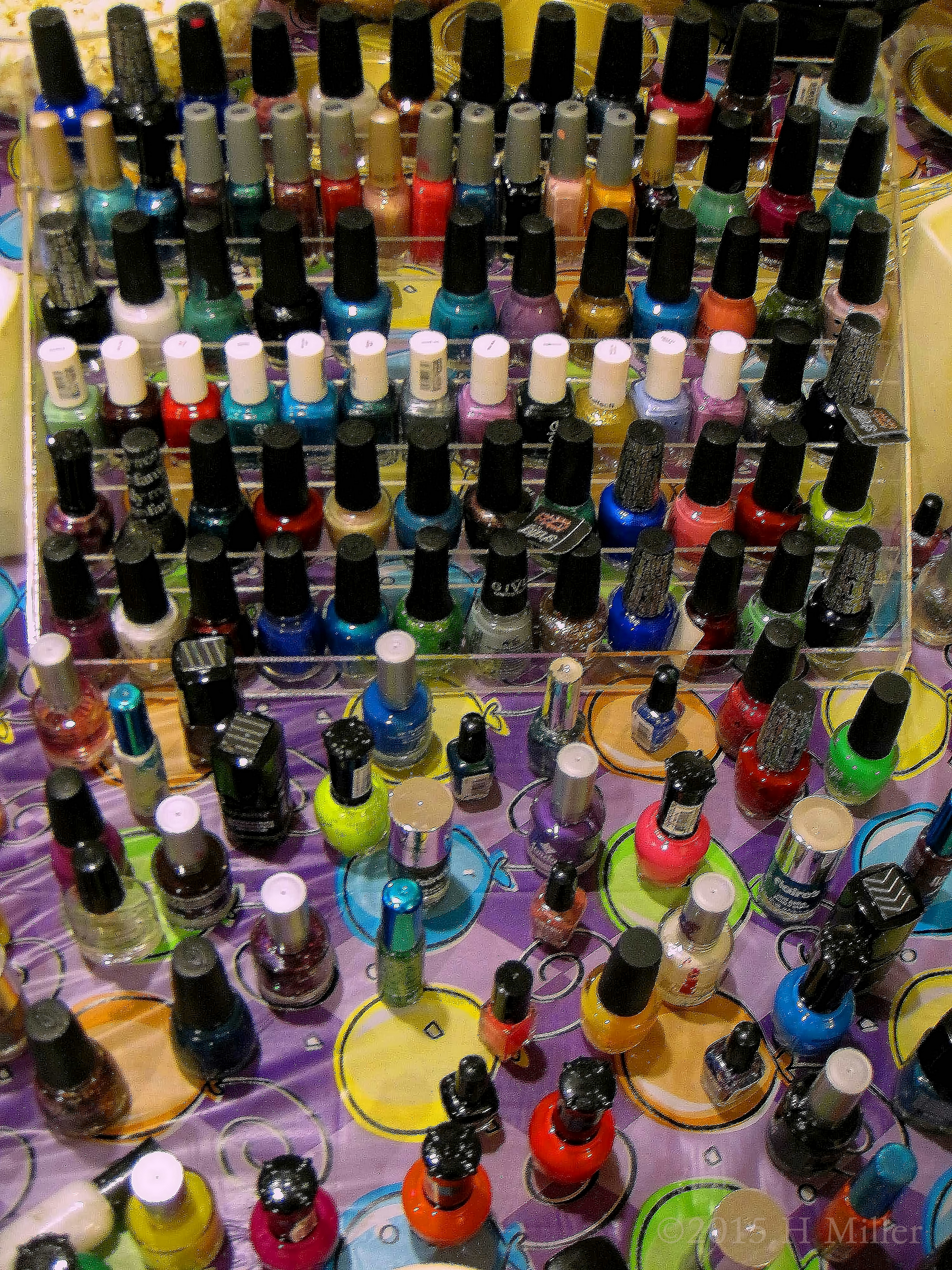 The Tower Of Endless Nail Polish At The Kids Nail Salon! The Tower Of Endless Nail Polish At The Kids Nail Salon!
