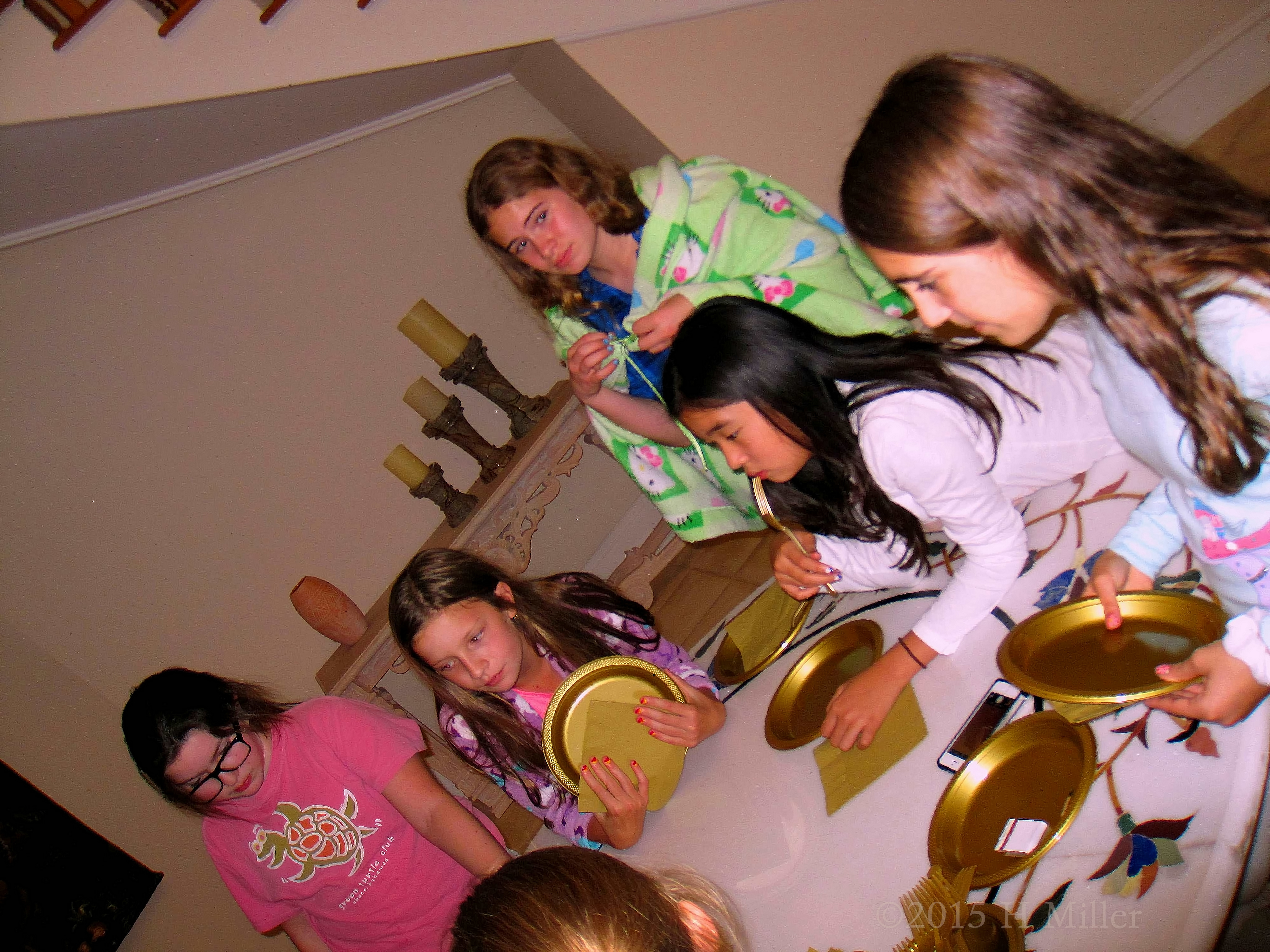 Everyone Shares A Piece Of Birthday Cake Everyone Shares A Piece Of Birthday Cake