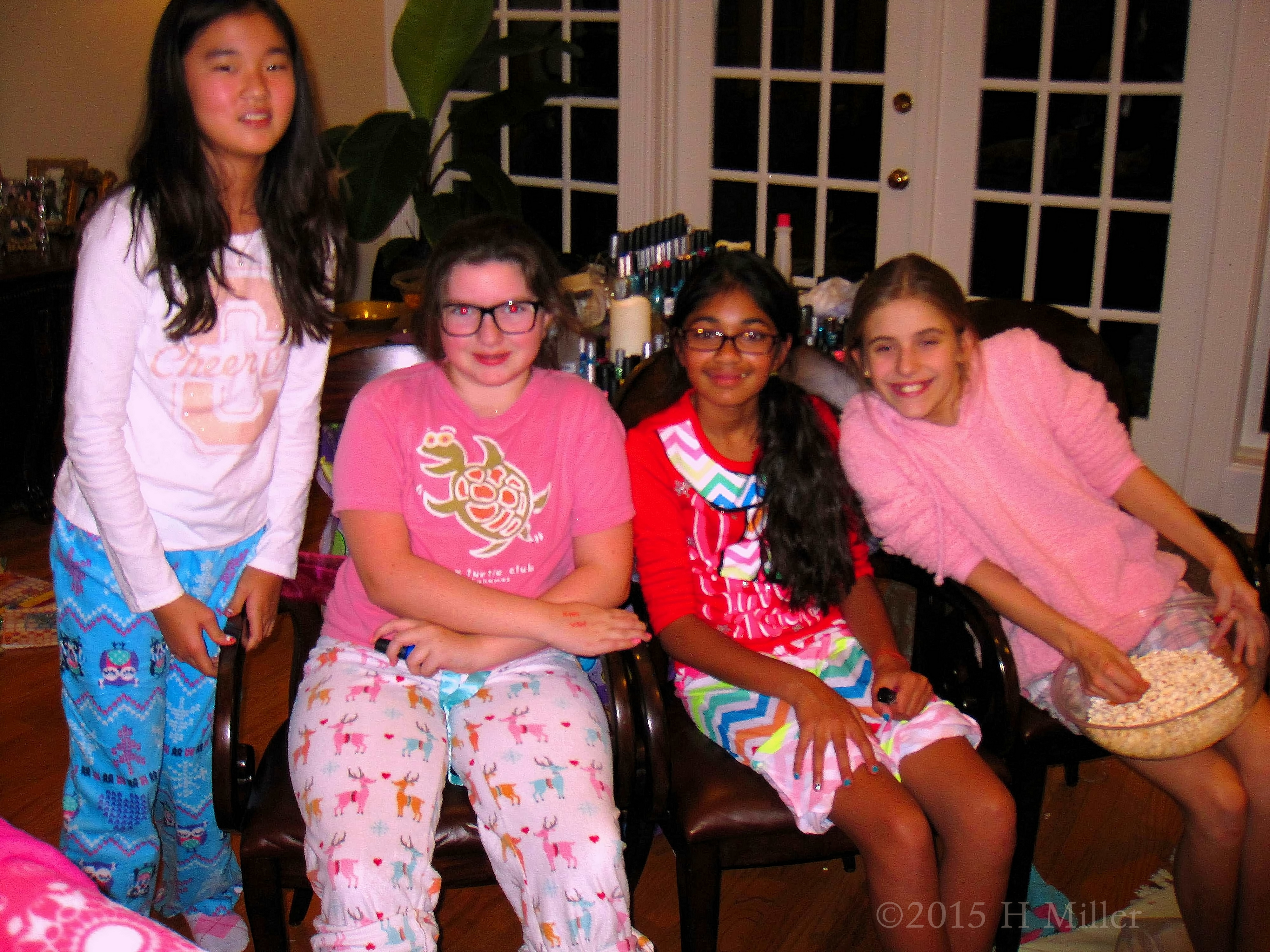 Getting Their Kids Pedicure Footbaths Together Getting Their Kids Pedicure Footbaths Together