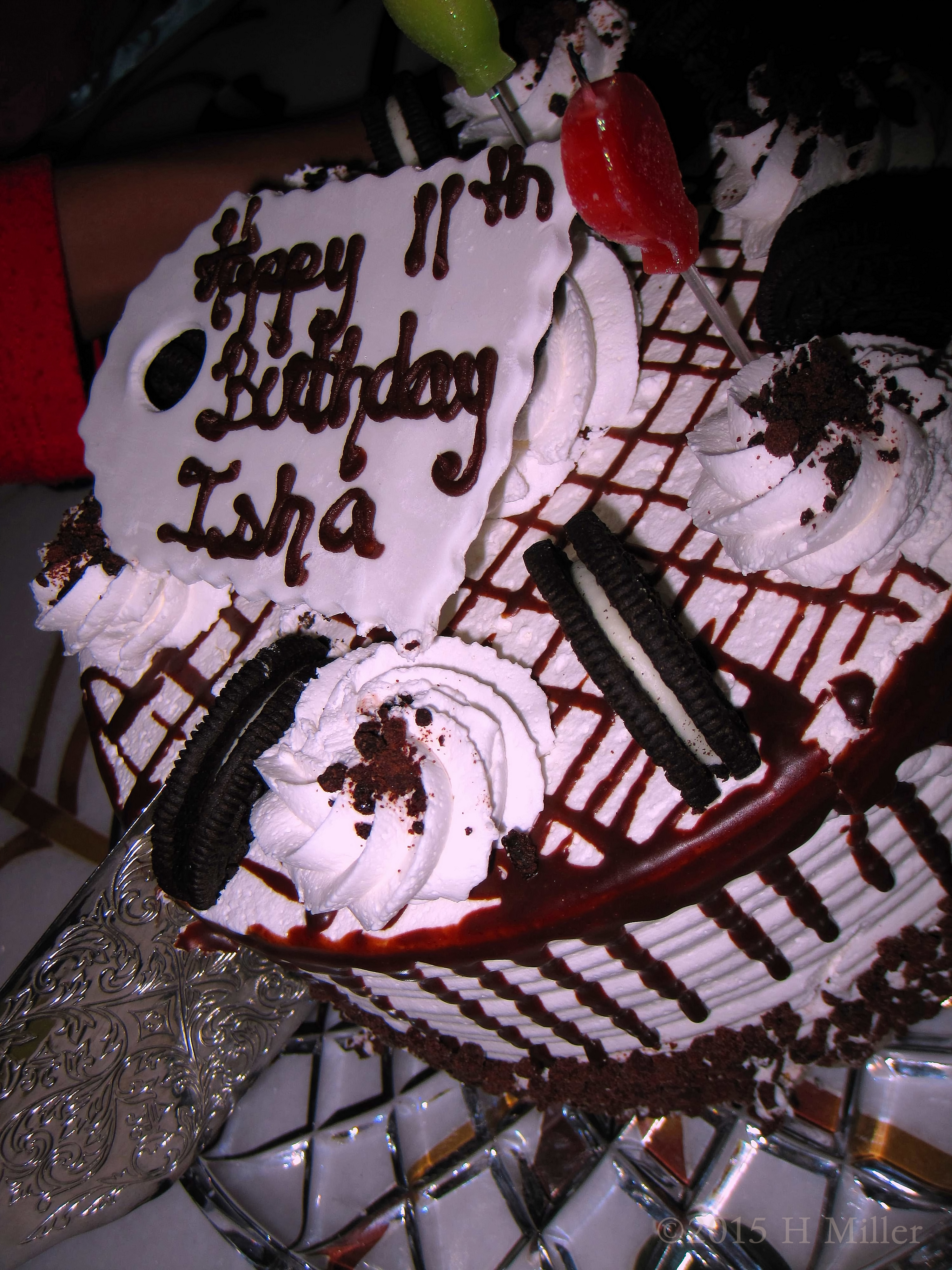 Isha's Very Pretty Birthday Cake 