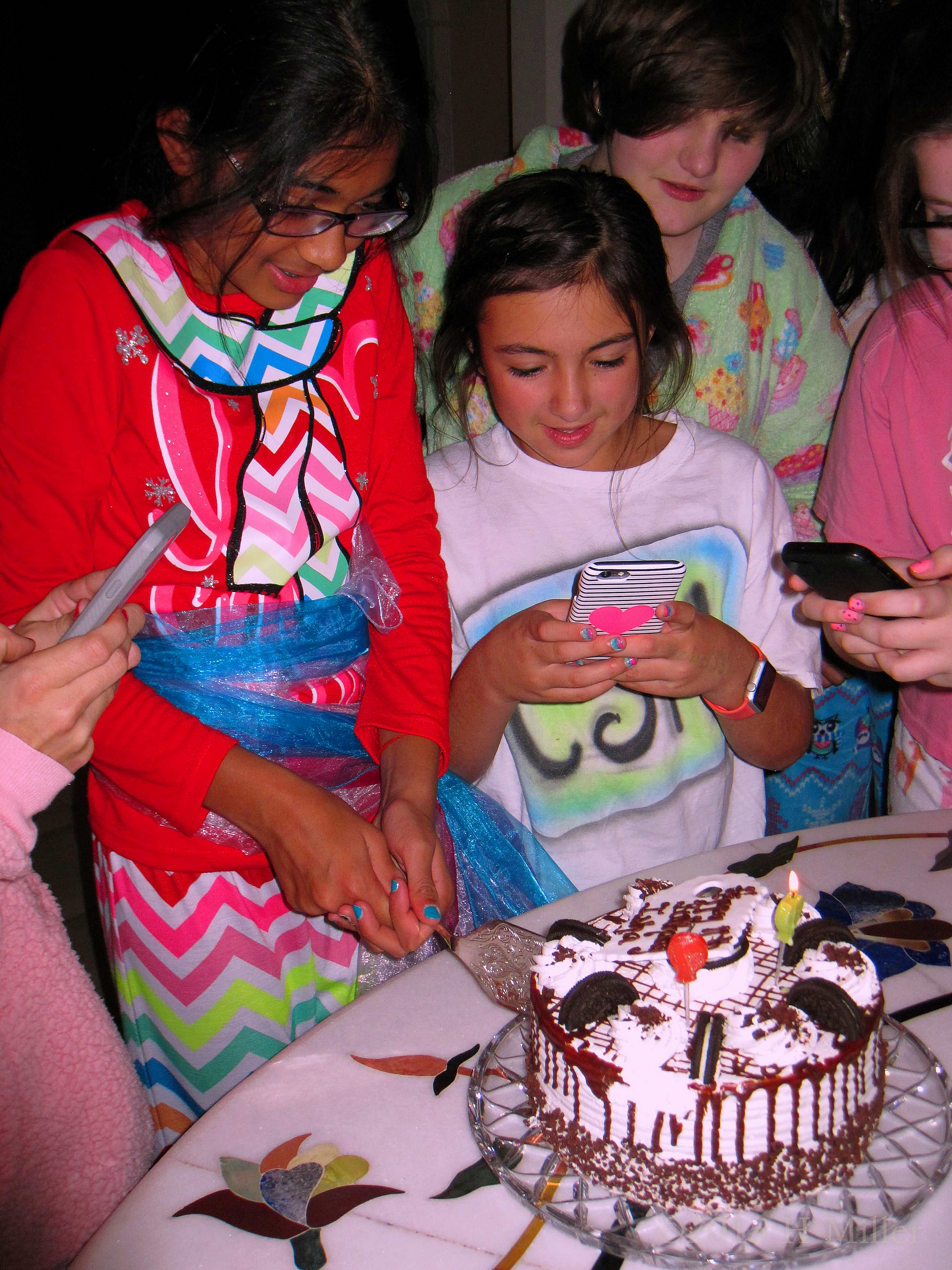 Isha Cuts More Pieces Of Cake For Her Friends Isha Cuts More Pieces Of Cake For Her Friends