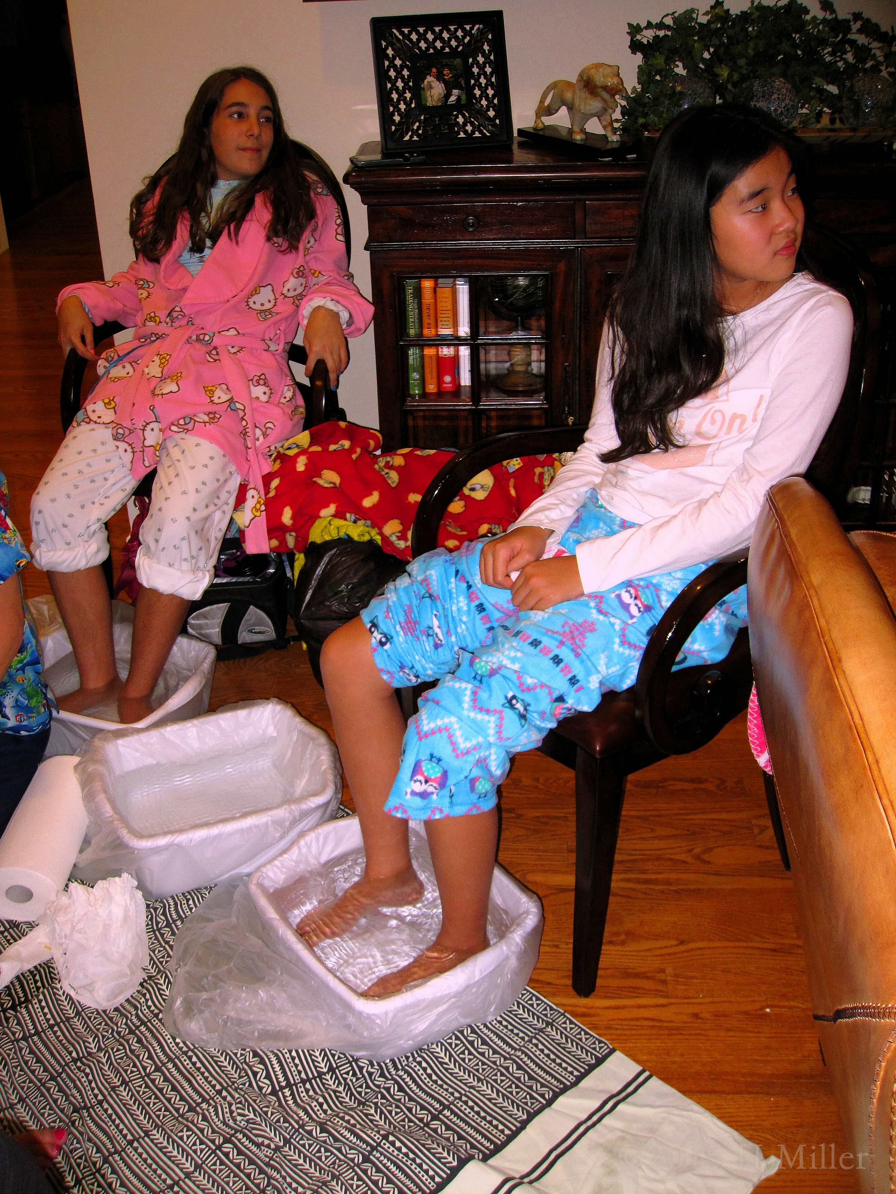 More Girls Preparing For Their Pedicure More Girls Preparing For Their Pedicure