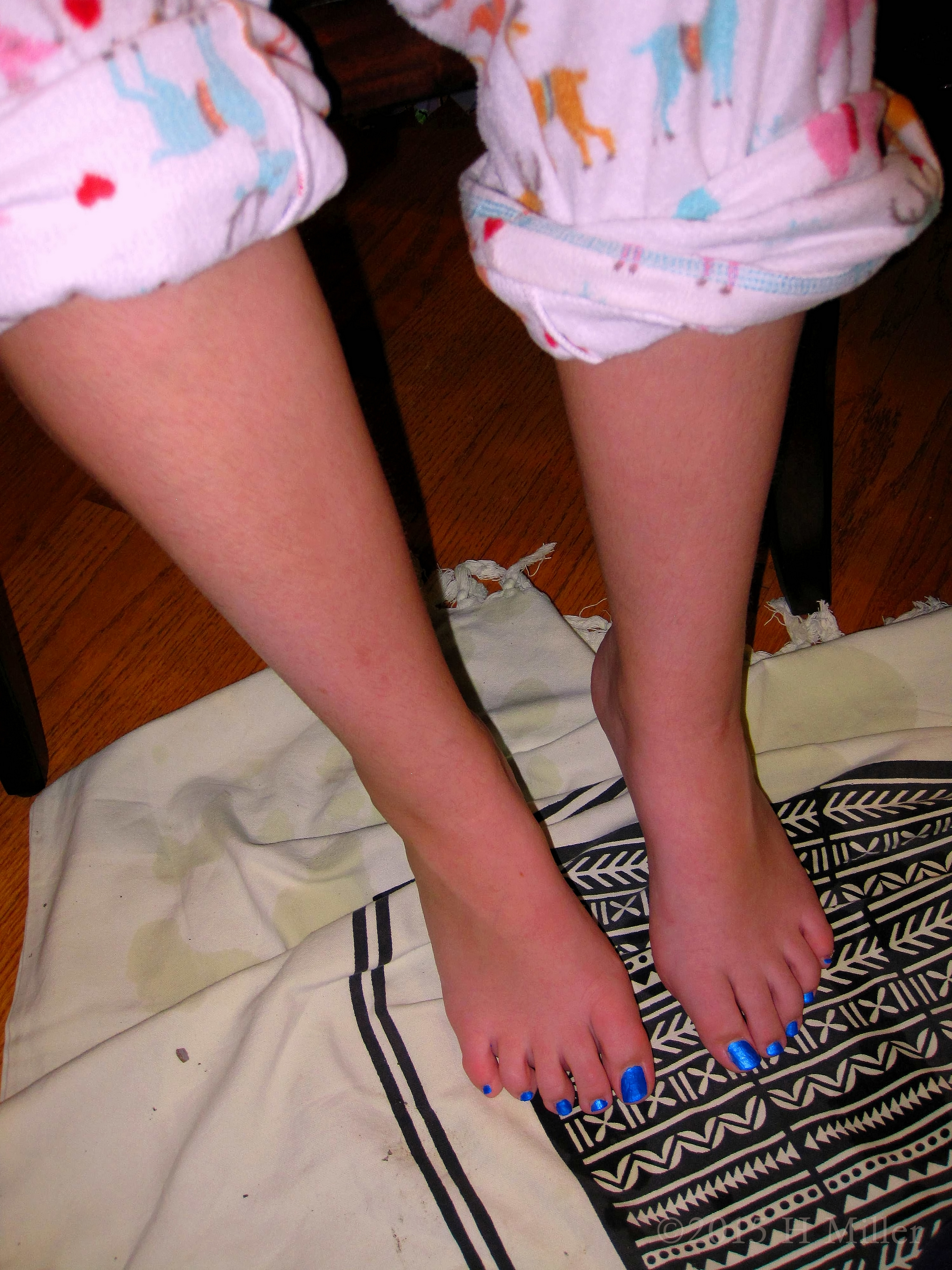 Pretty Pedicure At The Kids Nail Spa! Pretty Pedicure At The Kids Nail Spa!