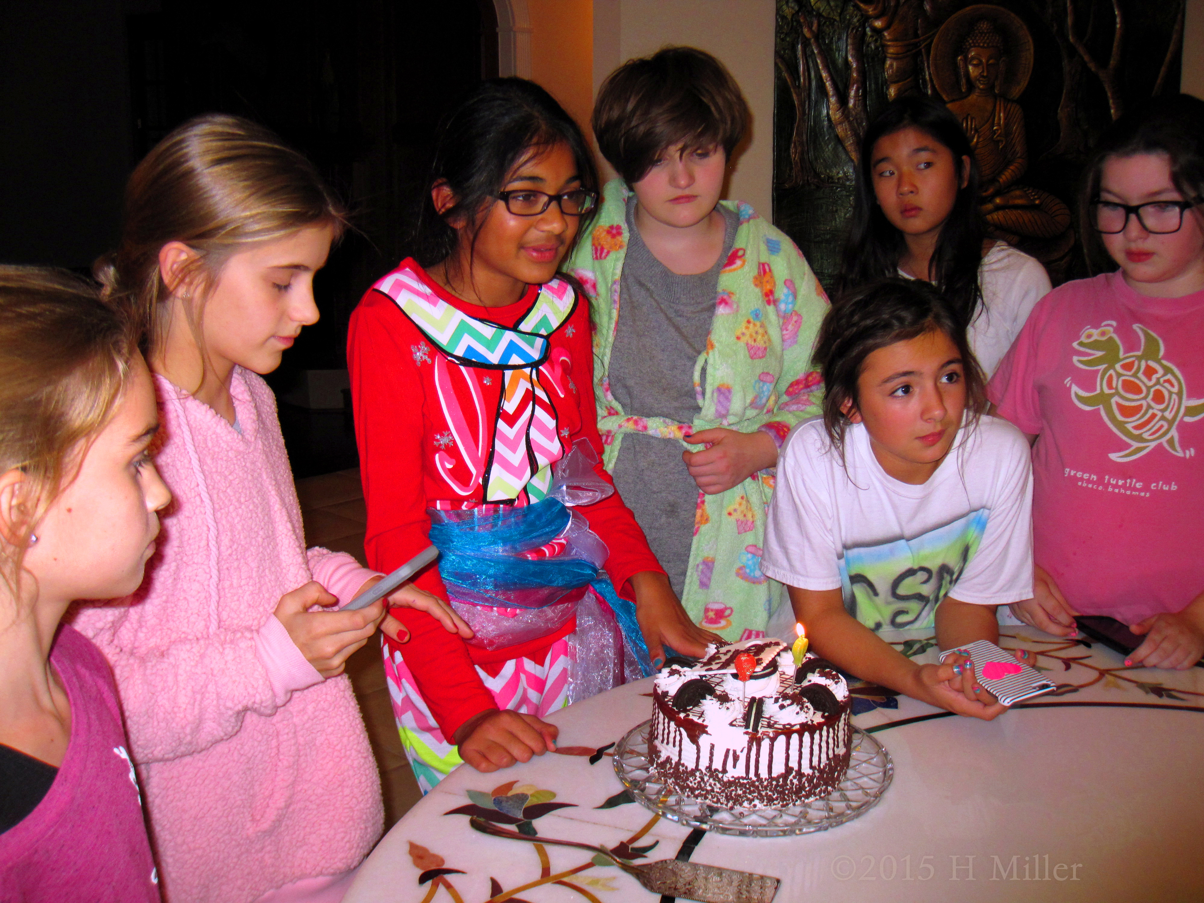 Together Waiting For Cake To Be Served At The Kids Party Together Waiting For Cake To Be Served At The Kids Party
