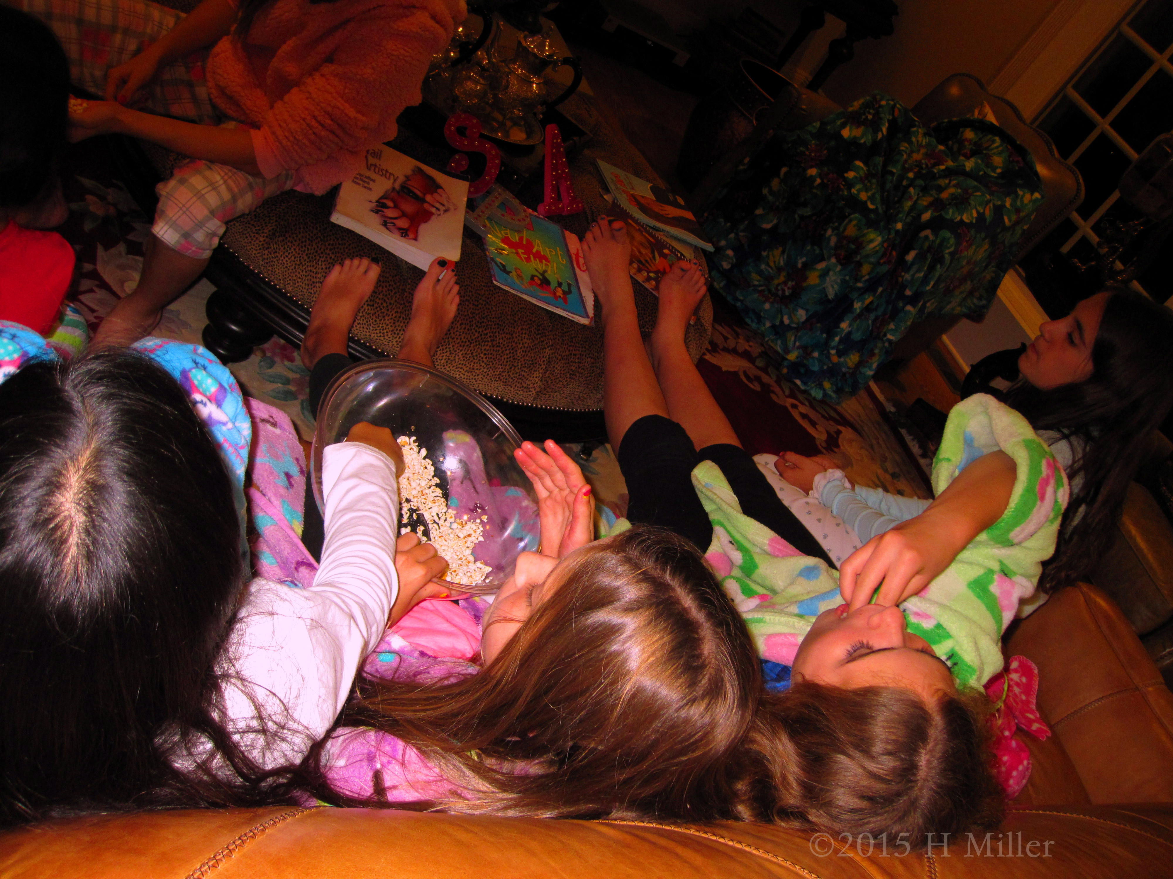 Watching A Movie Together On The Couch And Relaxing After The Spa Activities Watching A Movie Together On The Couch And Relaxing After The Spa Activities