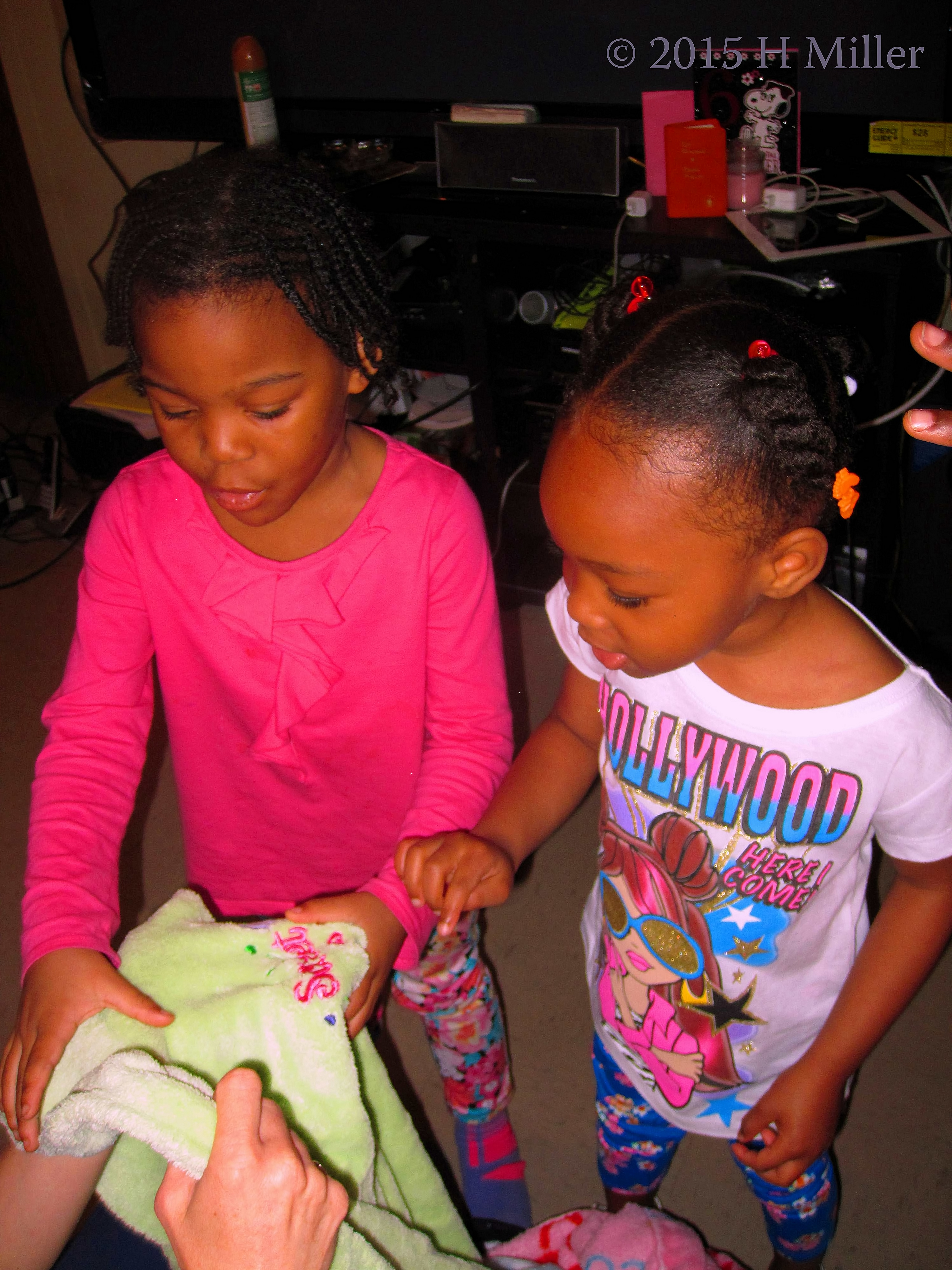 Checking Out The Spa Robes. Checking Out The Spa Robes.