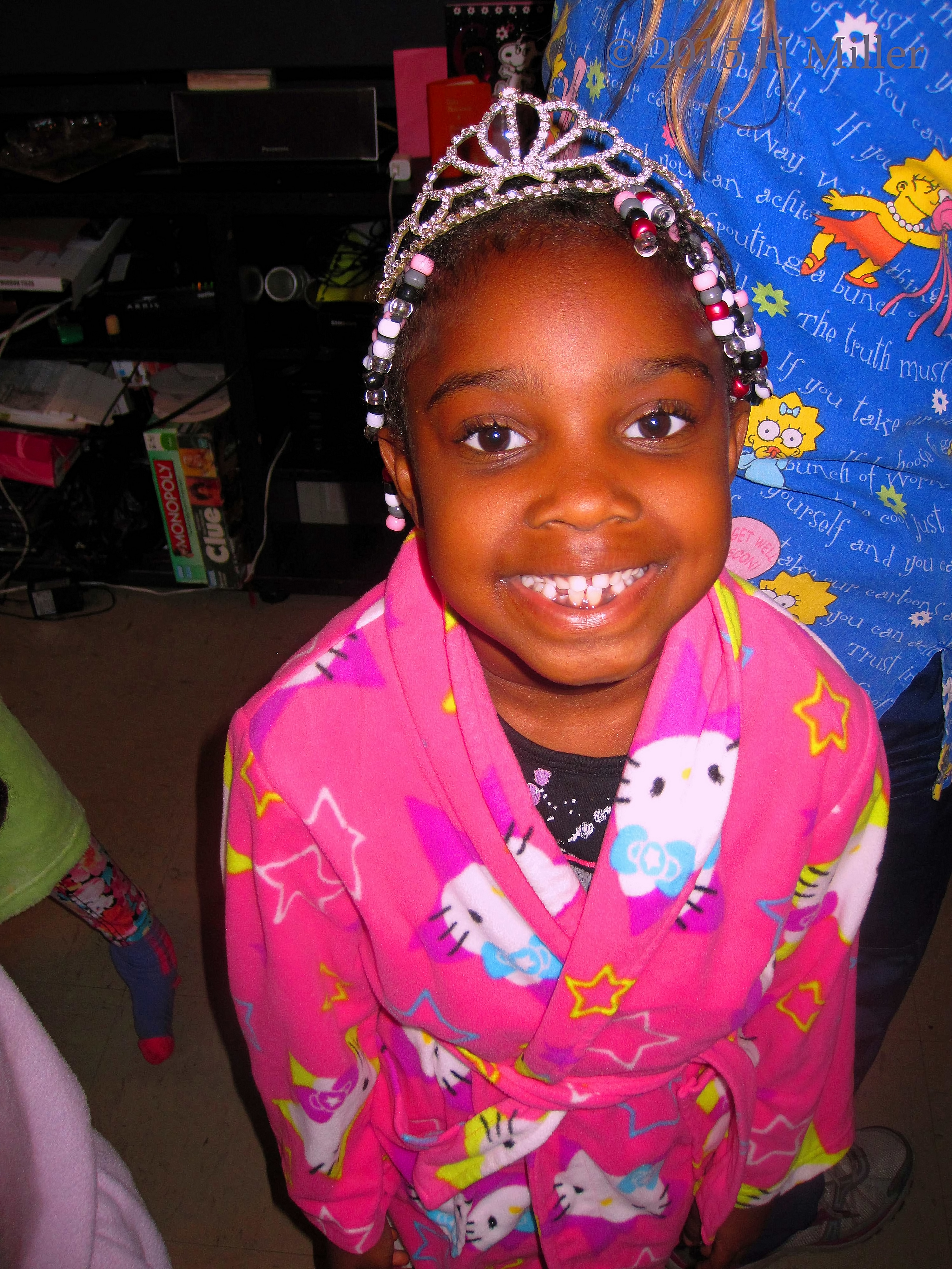 Enjoying Her Spa Birthday Party Already!! Enjoying Her Spa Birthday Party Already!!