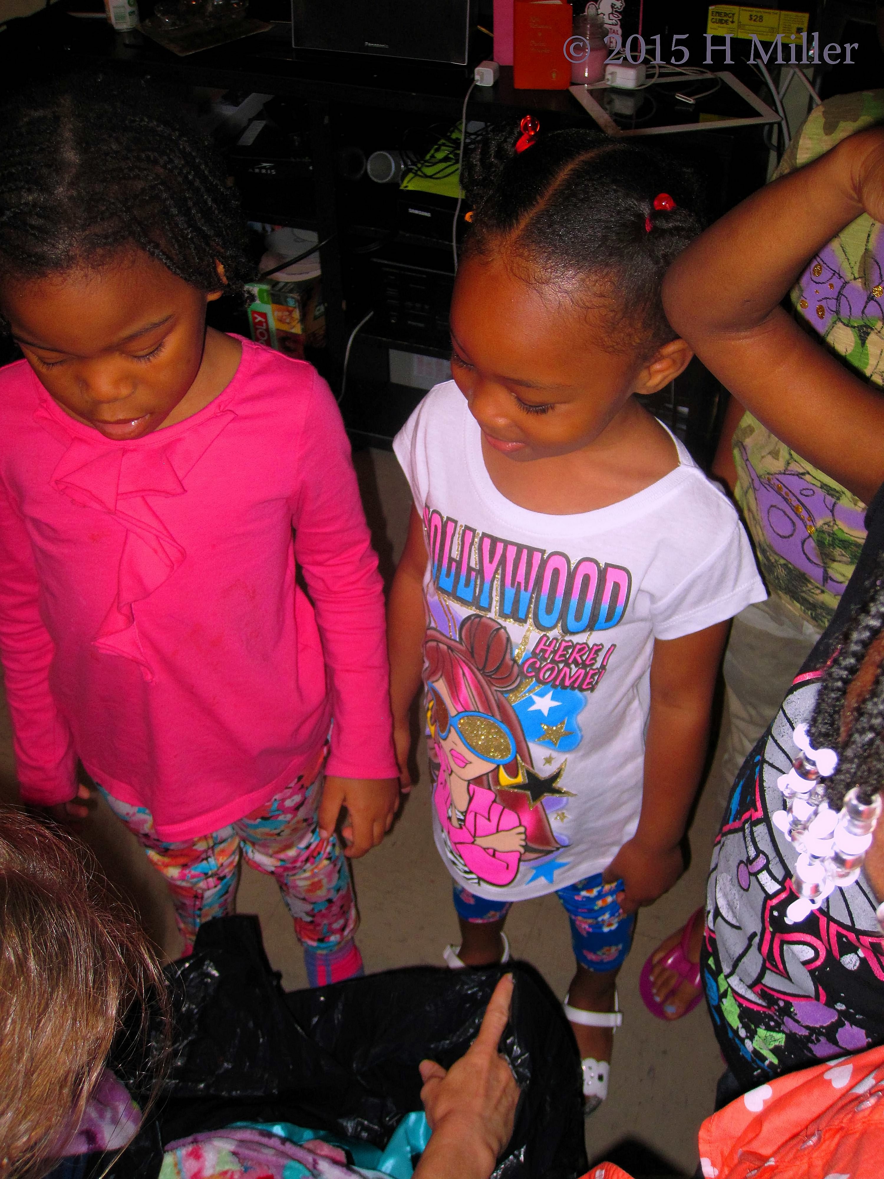 Gathering Around For Spa Robes. Gathering Around For Spa Robes.