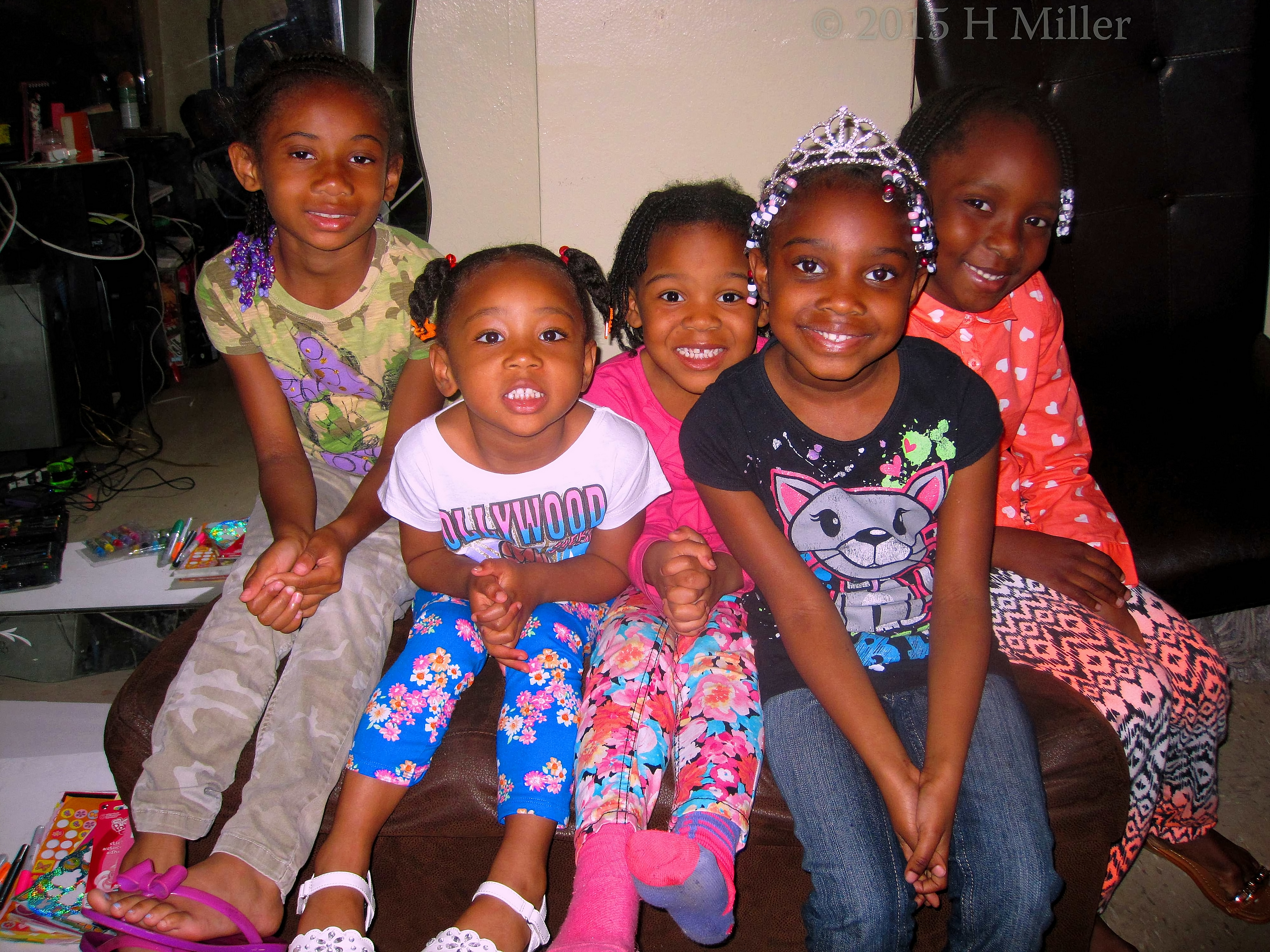 The Birthday Girl And Her Guests The Birthday Girl And Her Guests