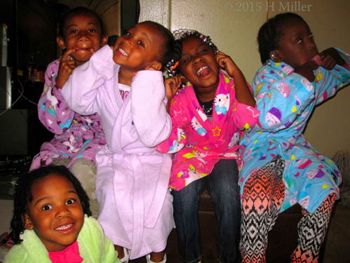 The Girls Making Their Silliest Silly Faces Ever!