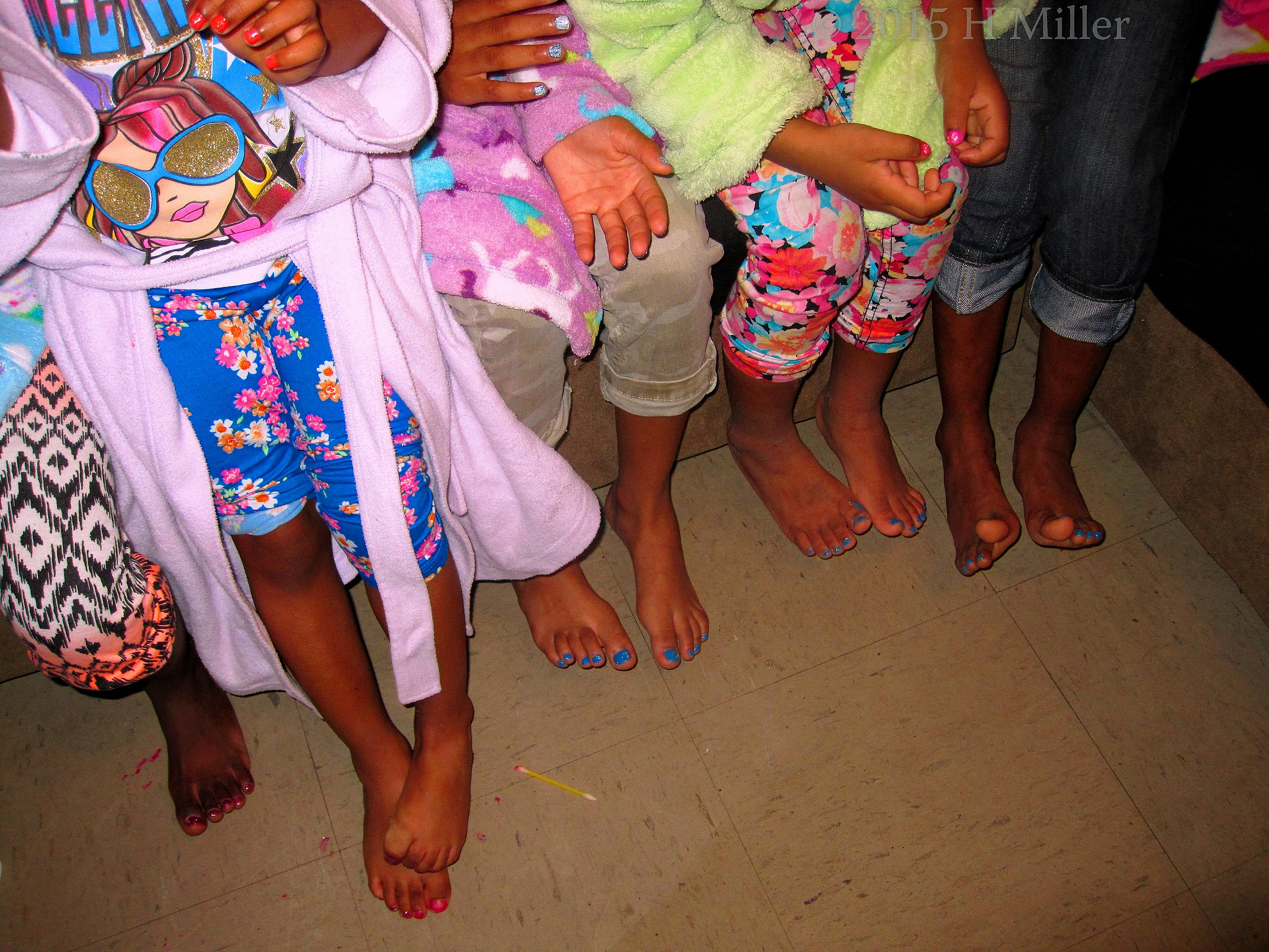 All The Pedis Together In A Line. All The Pedis Together In A Line.