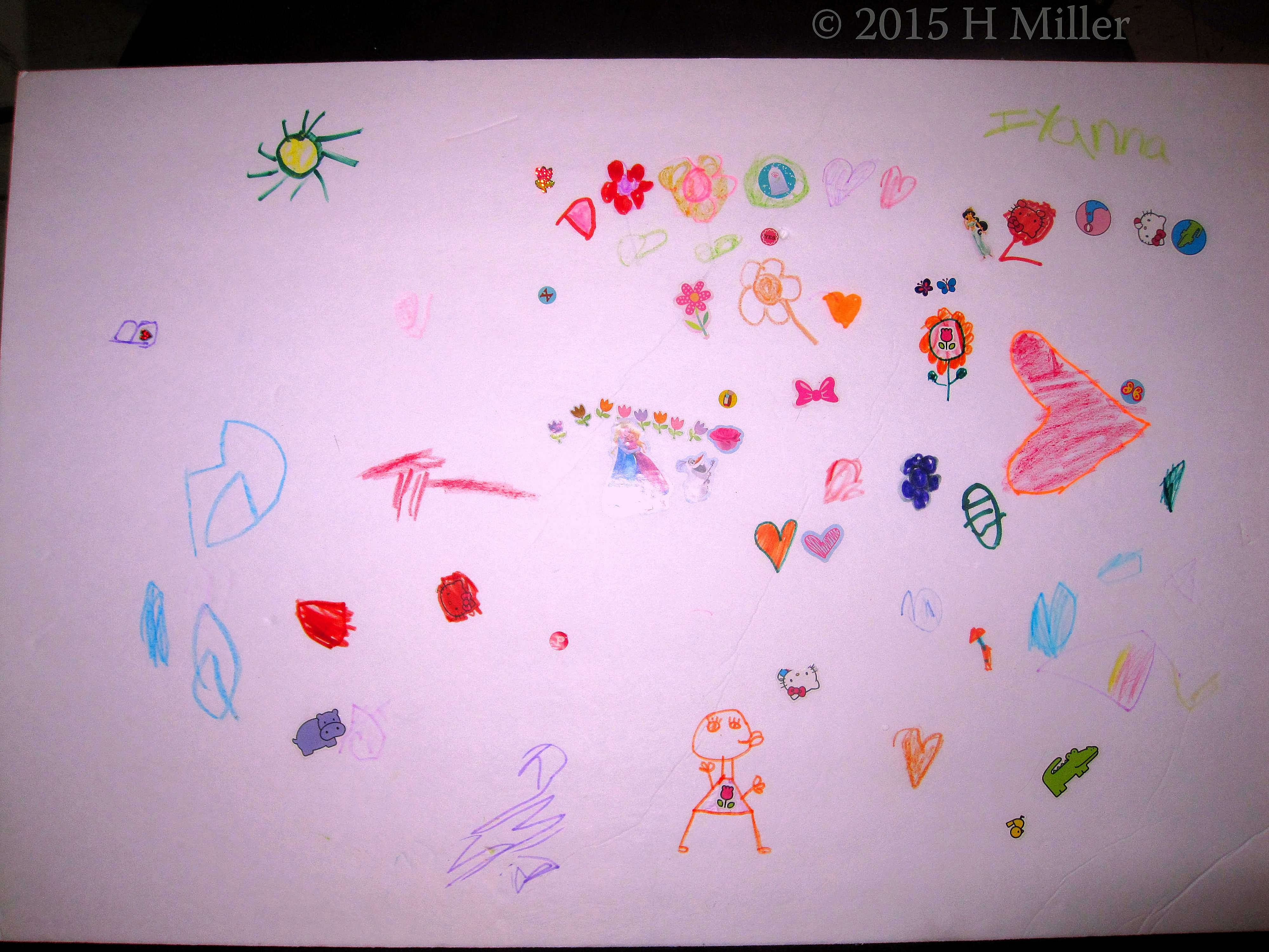 Iyanna's Spa Birthday Party Card. Iyanna's Spa Birthday Party Card.