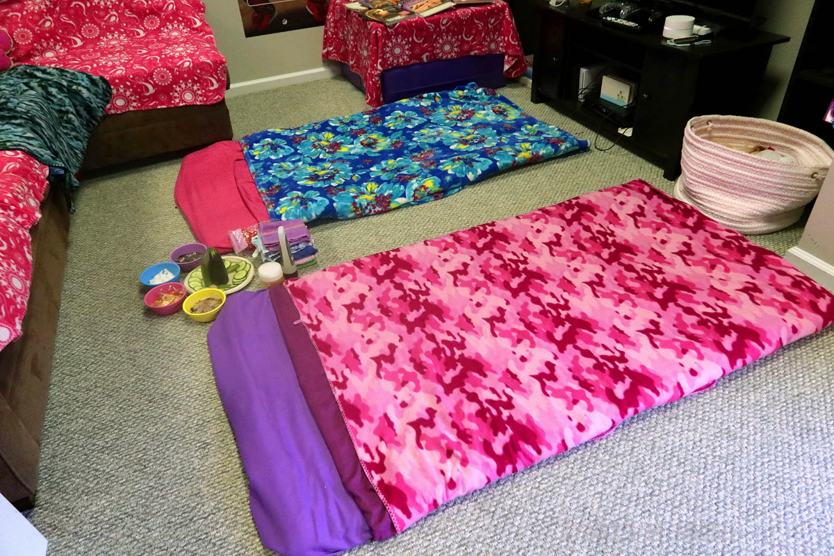 Girls Spa Birthday Party For Izzy And Maddie! 