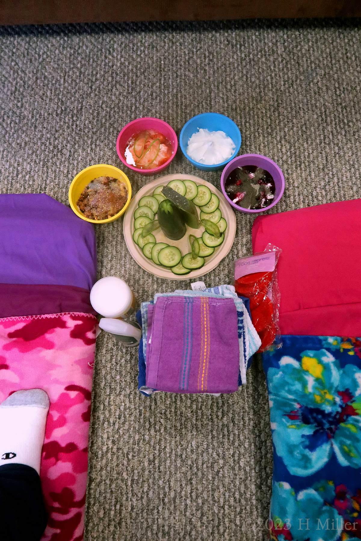 Girls Spa Birthday Party For Izzy And Maddie! 