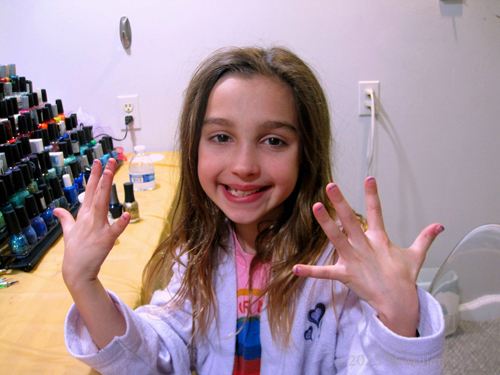 Girls Spa Birthday Party For Izzy And Maddie!