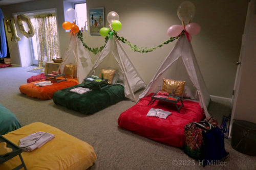 Girls Spa Birthday Party For Izzy And Maddie!