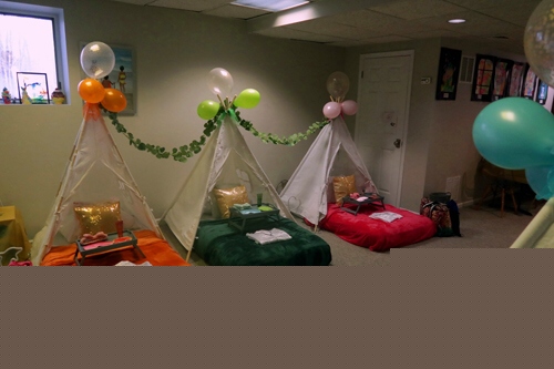 Girls Spa Birthday Party For Izzy And Maddie!