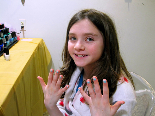 Girls Spa Birthday Party For Izzy And Maddie