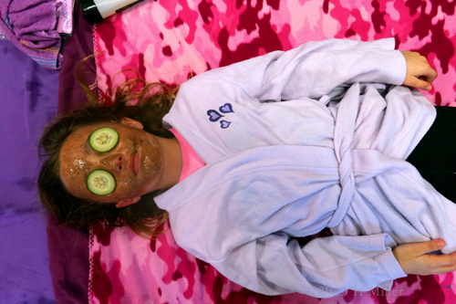 Girls Spa Birthday Party For Izzy And Maddie!