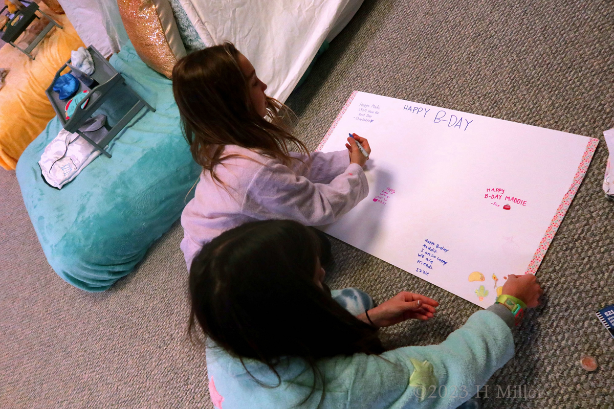 Girls Spa Birthday Party For Izzy And Maddie! 