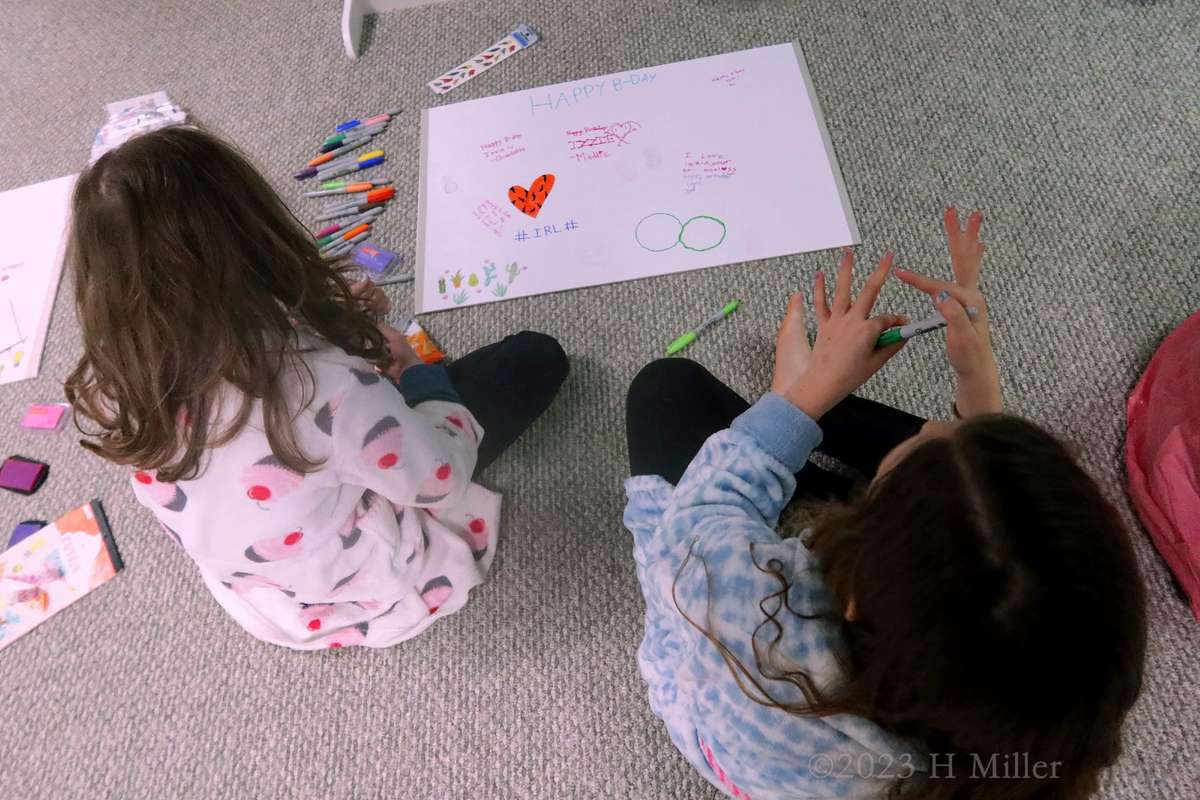 Girls Spa Birthday Party For Izzy And Maddie! 
