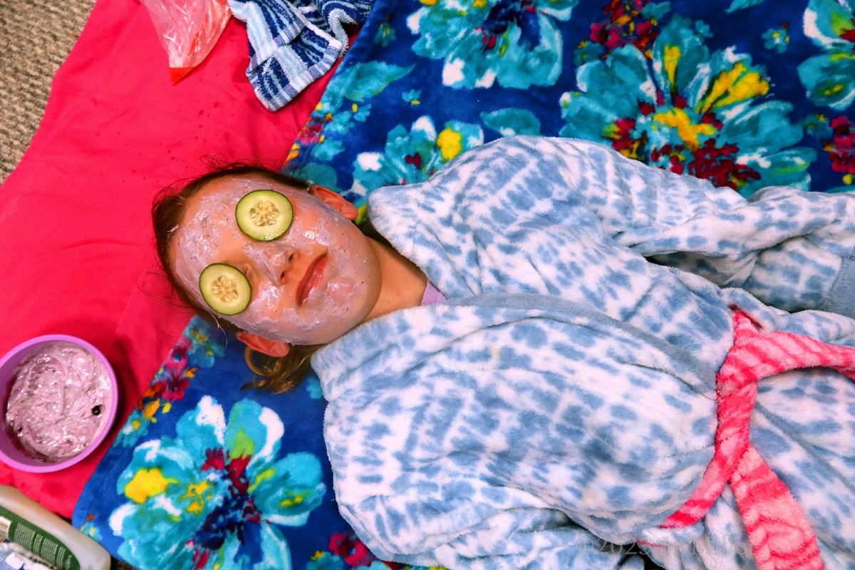 Girls Spa Birthday Party For Izzy And Maddie!