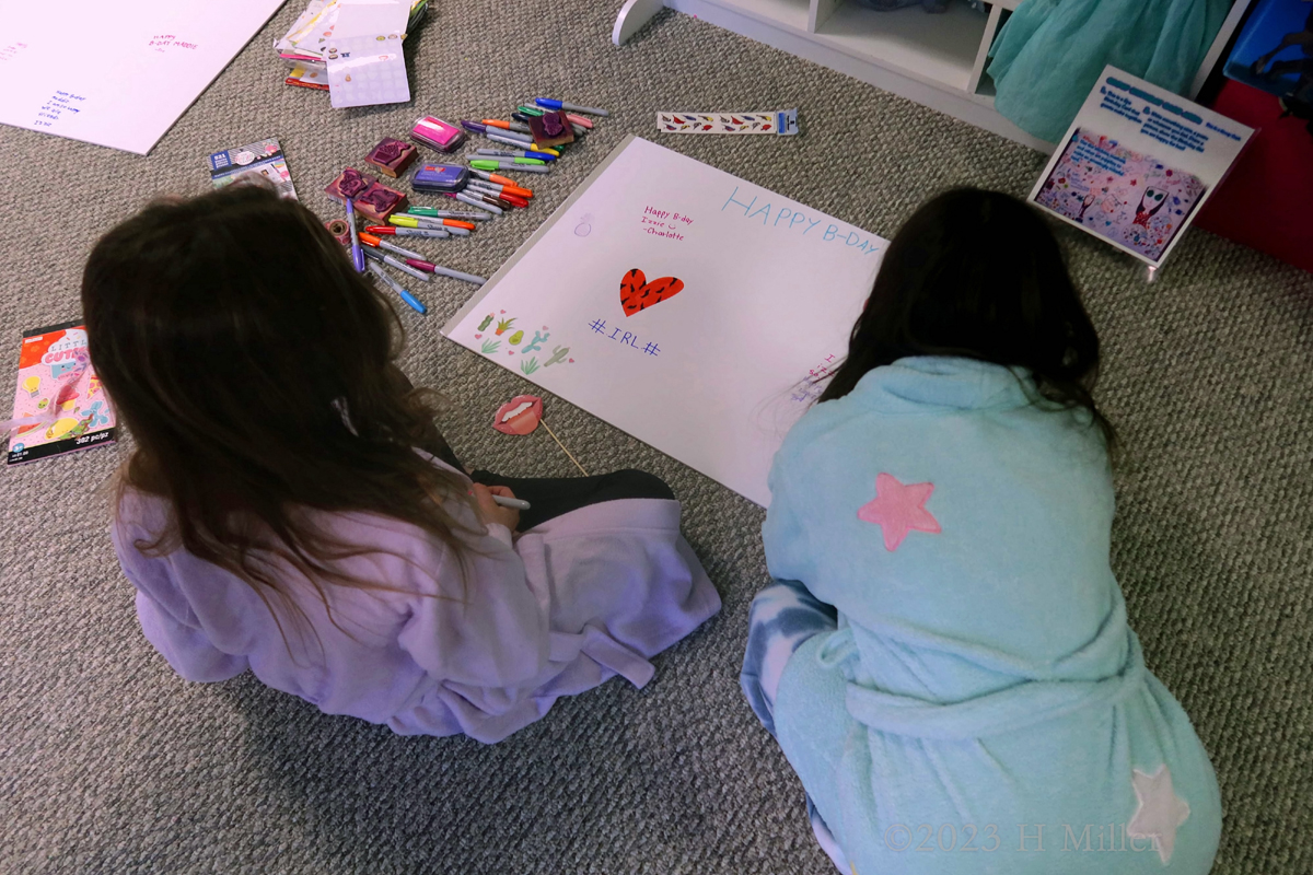 Girls Spa Birthday Party For Izzy And Maddie!
