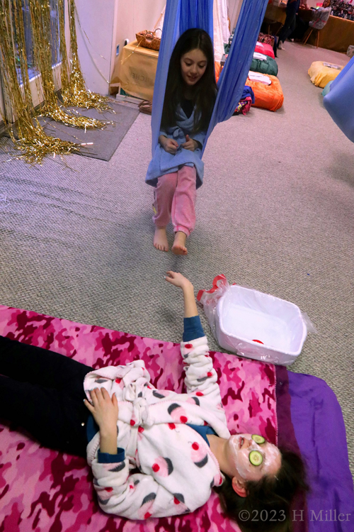 Girls Spa Birthday Party For Izzy And Maddie!