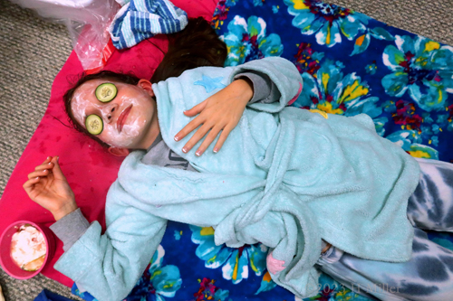 Girls Spa Birthday Party For Izzy And Maddie!