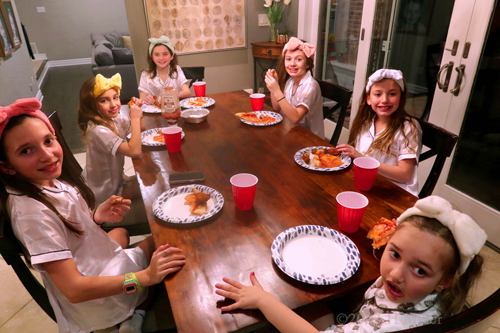 Girls Spa Birthday Party For Izzy And Maddie!