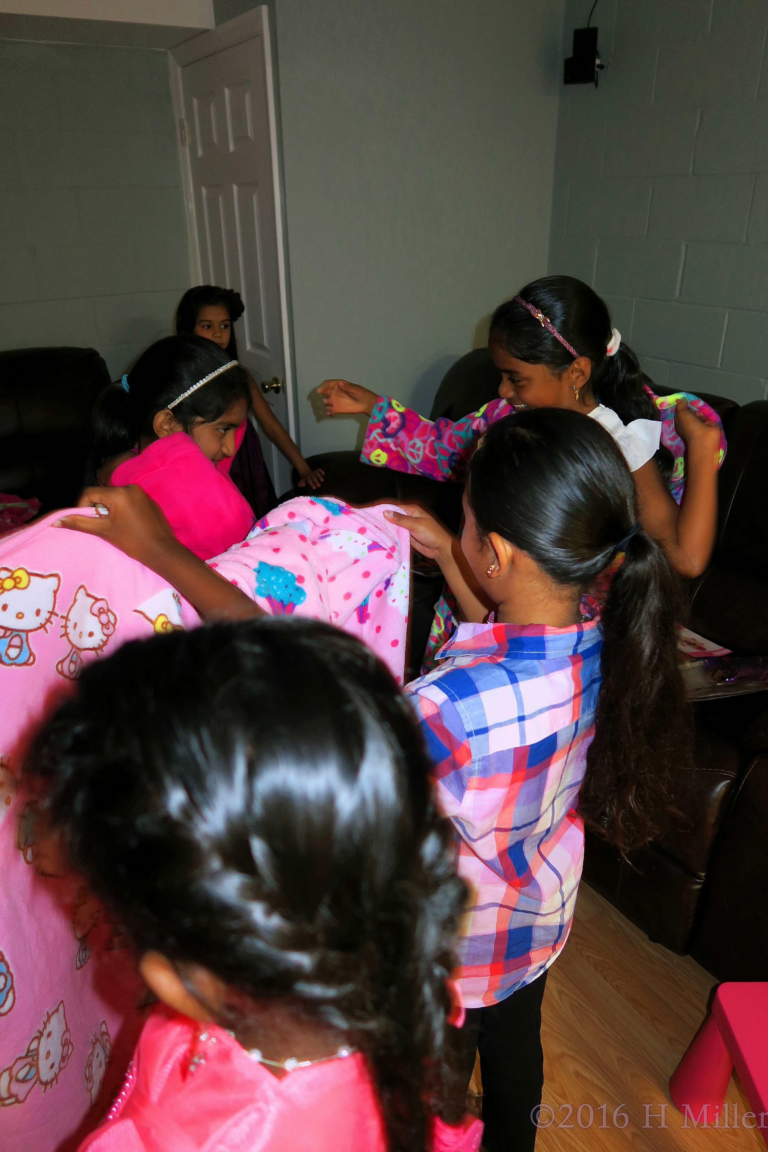 Getting Their Spa Robes Getting Their Spa Robes