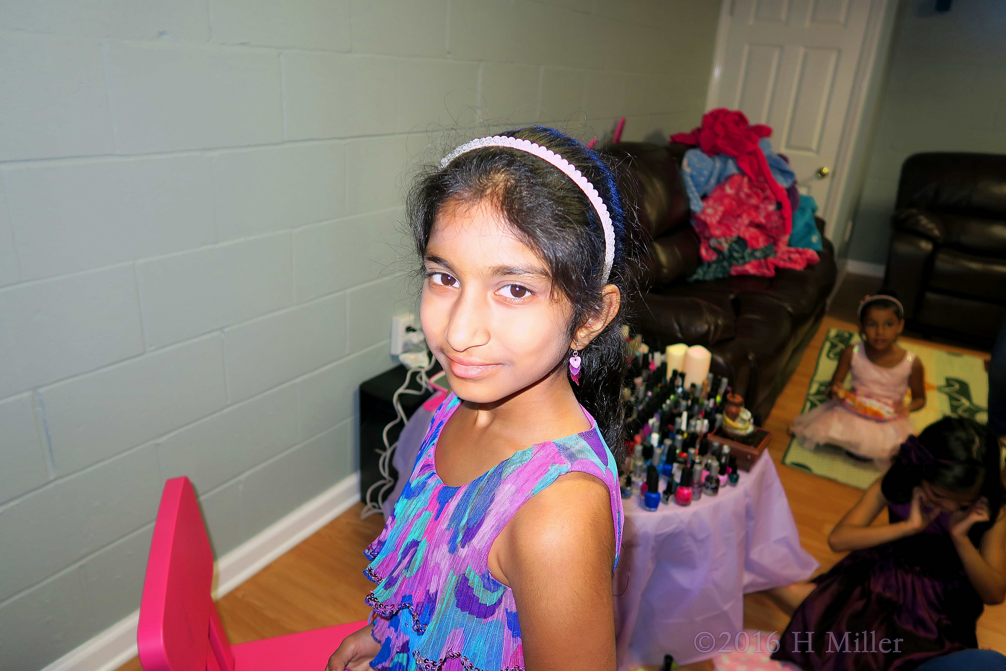 Hanging Out After Hairstyles At The Spa. Hanging Out After Hairstyles At The Spa.