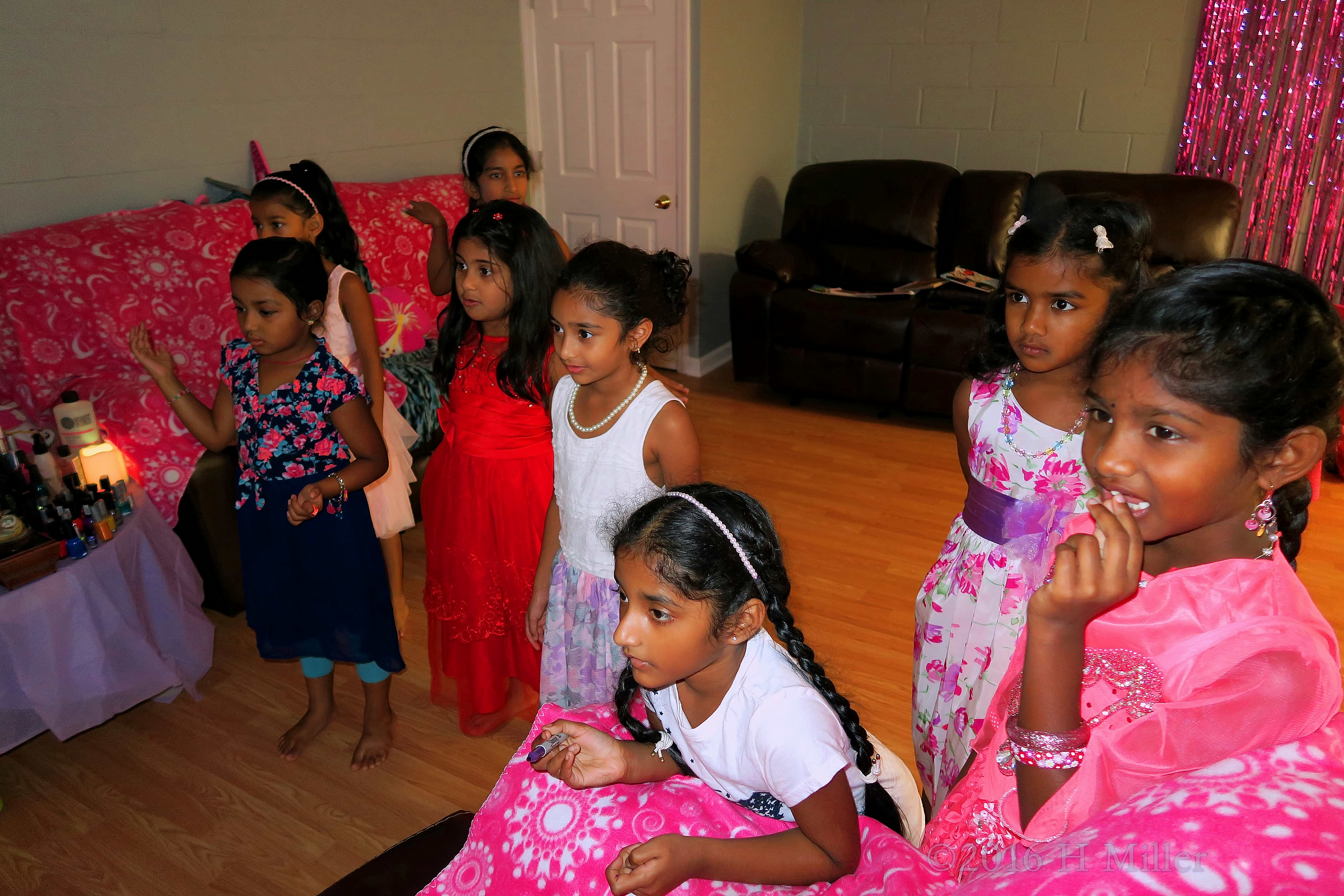 Hanging Out Before The Girls Spa Party Hanging Out Before The Girls Spa Party