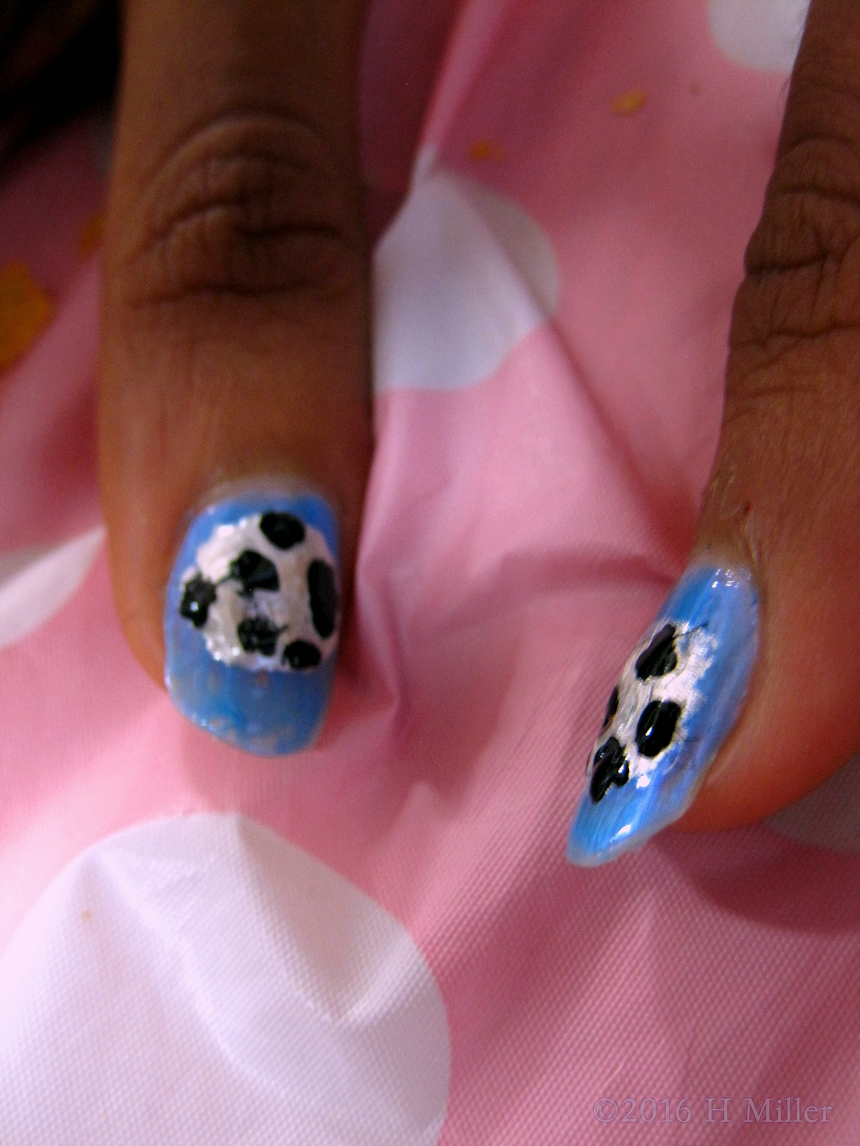 Soccer Ball Nail Design. Soccer Ball Nail Design.