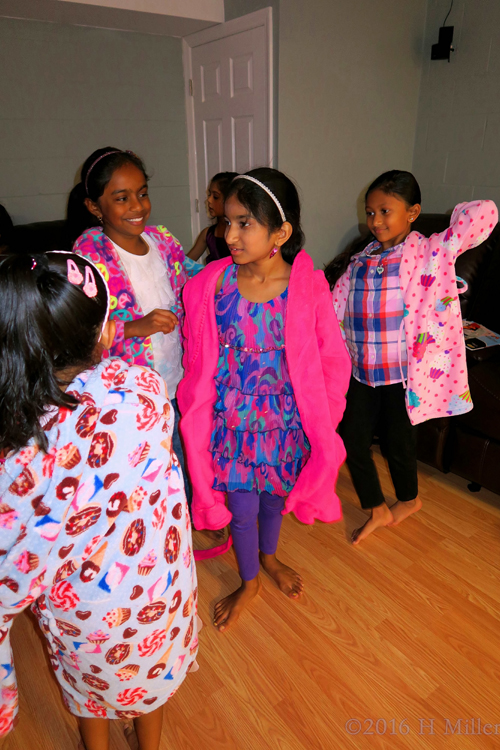 Chilling Out In Spa Robes Chilling Out In Spa Robes