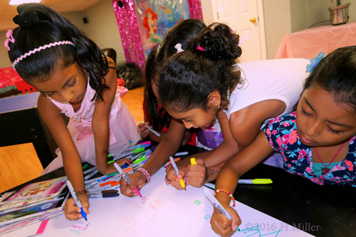 Using Sharpies On The Spa Birthday Card Using Sharpies On The Spa Birthday Card