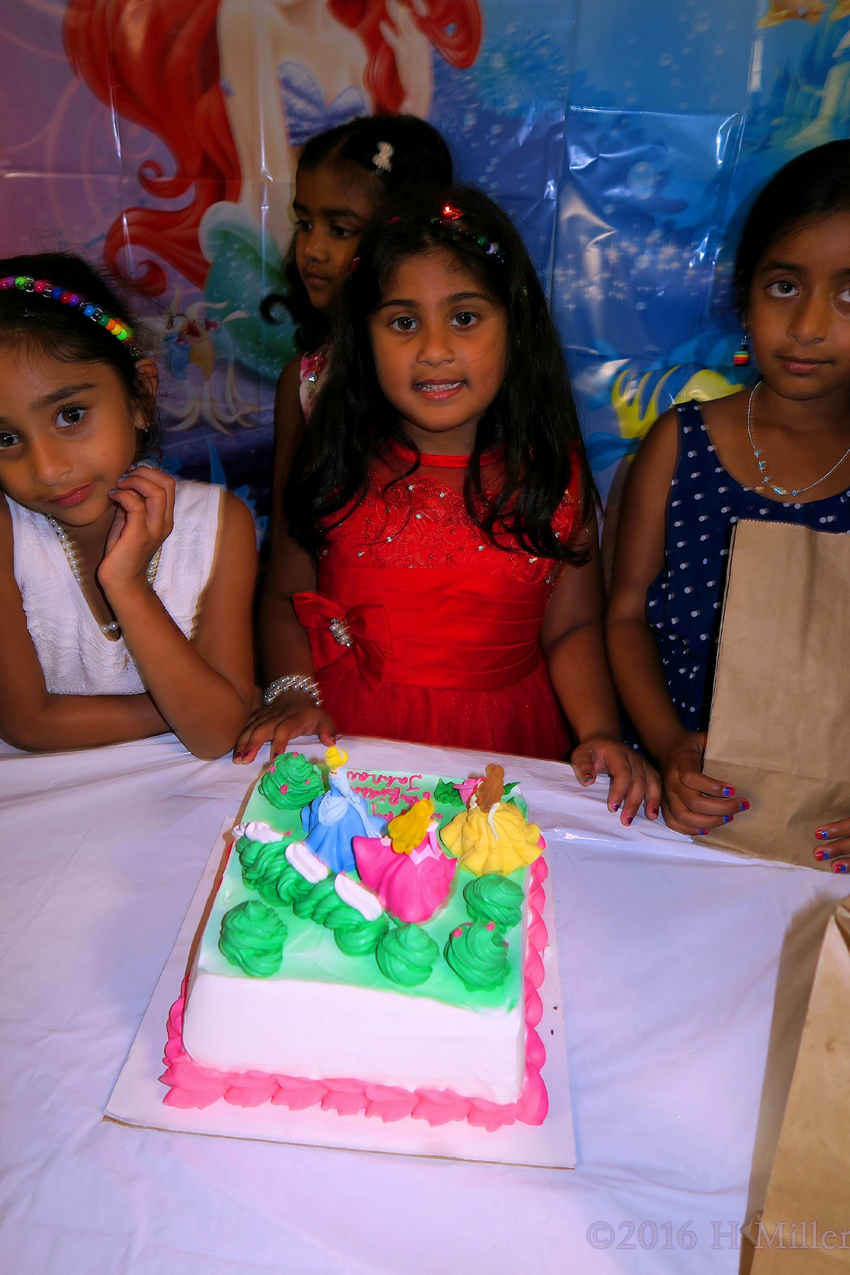 Gathered Around Before Cake 